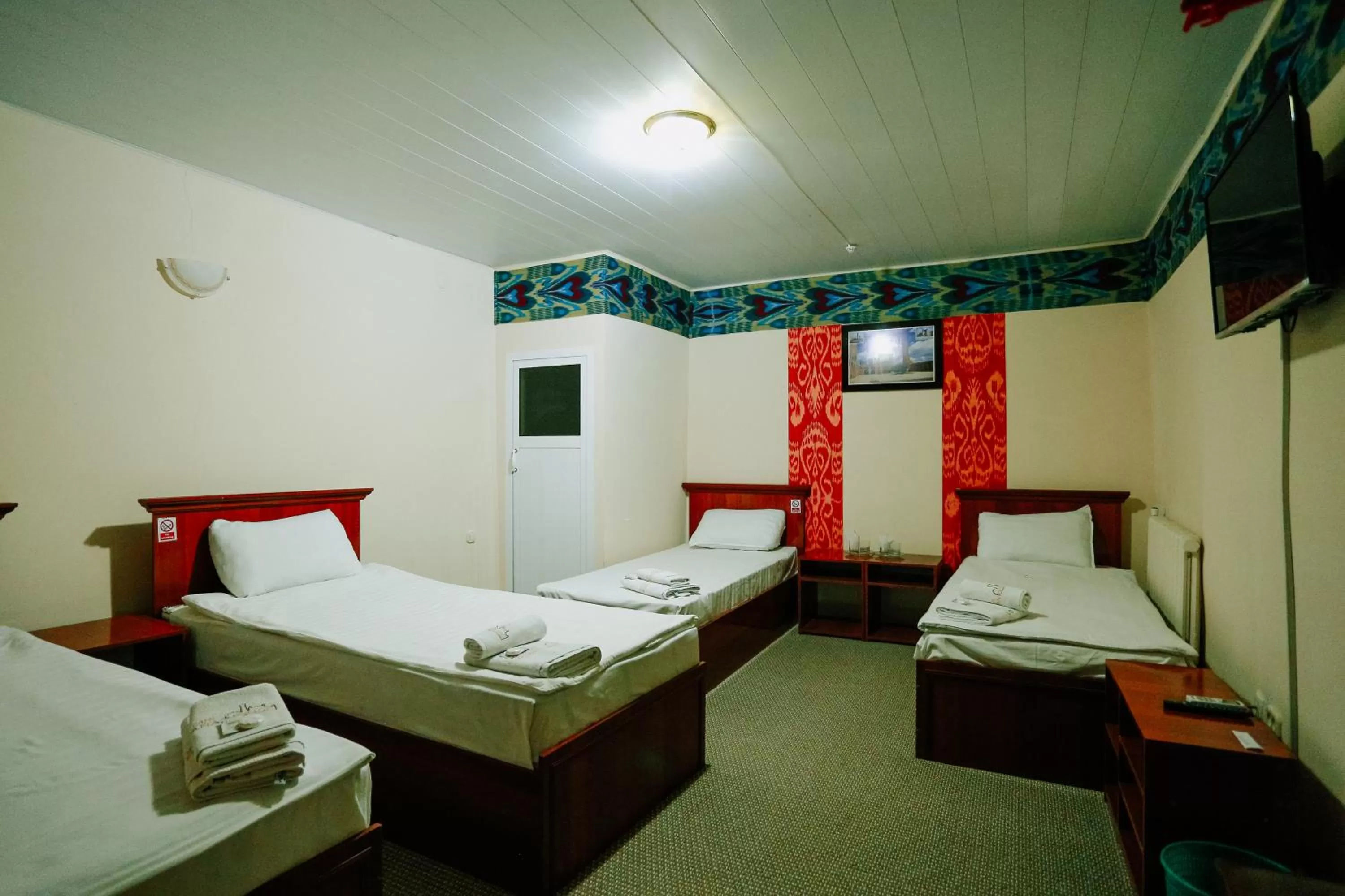 View (from property/room), Bed in BUKHARA HOUSE hotel