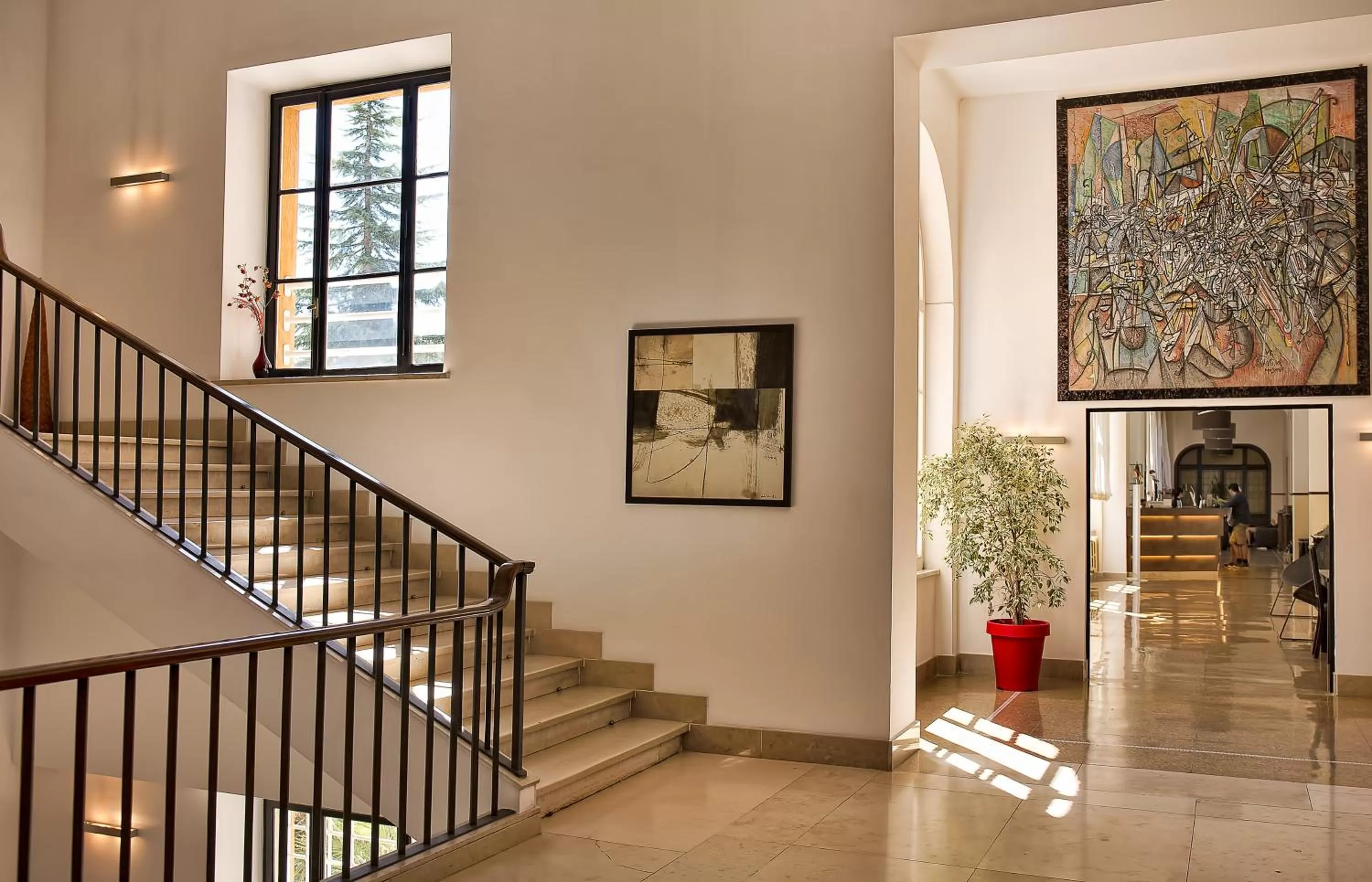 Decorative detail in LH Hotel Excel Roma Montemario