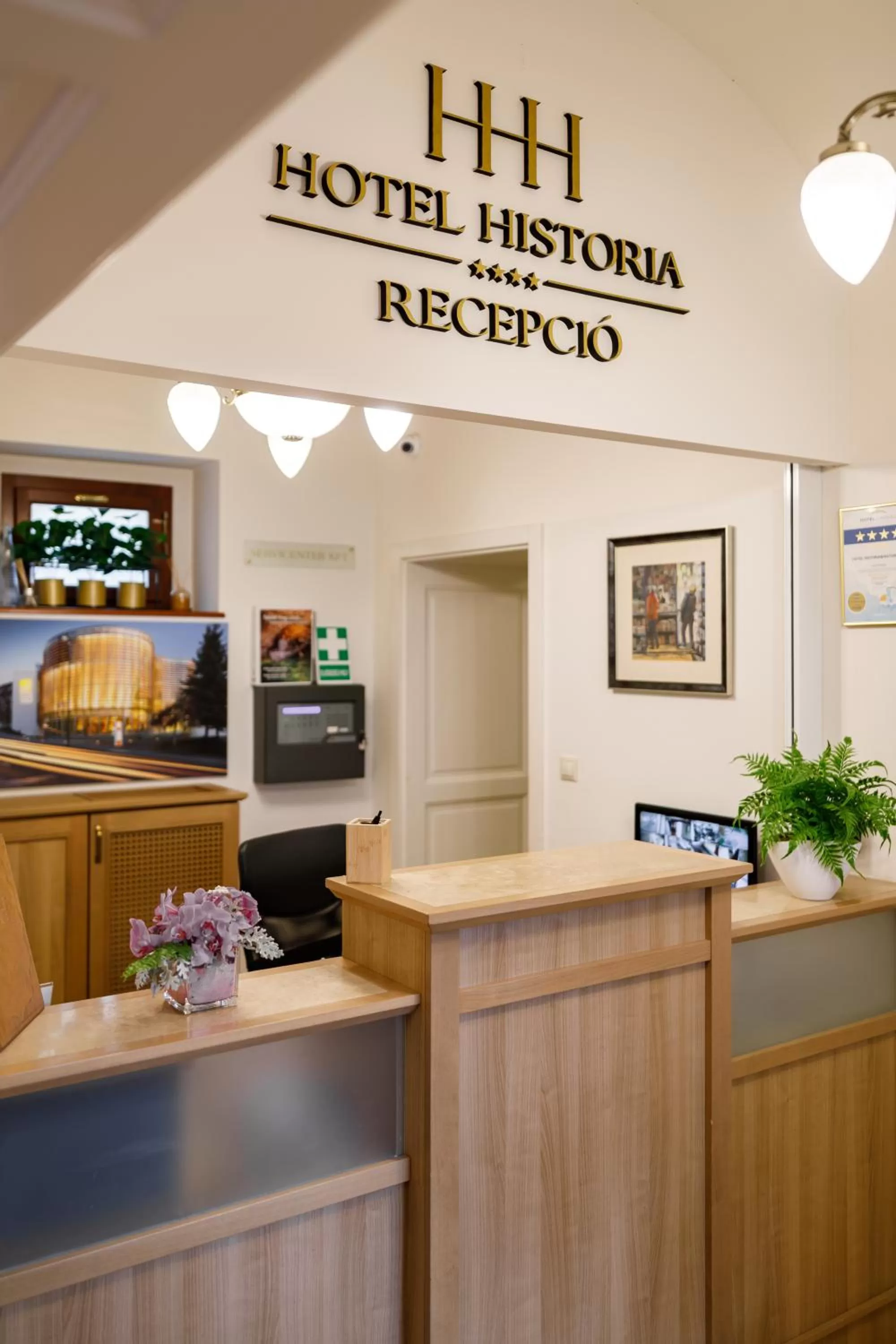 Lobby or reception in Hotel Historia & Historante