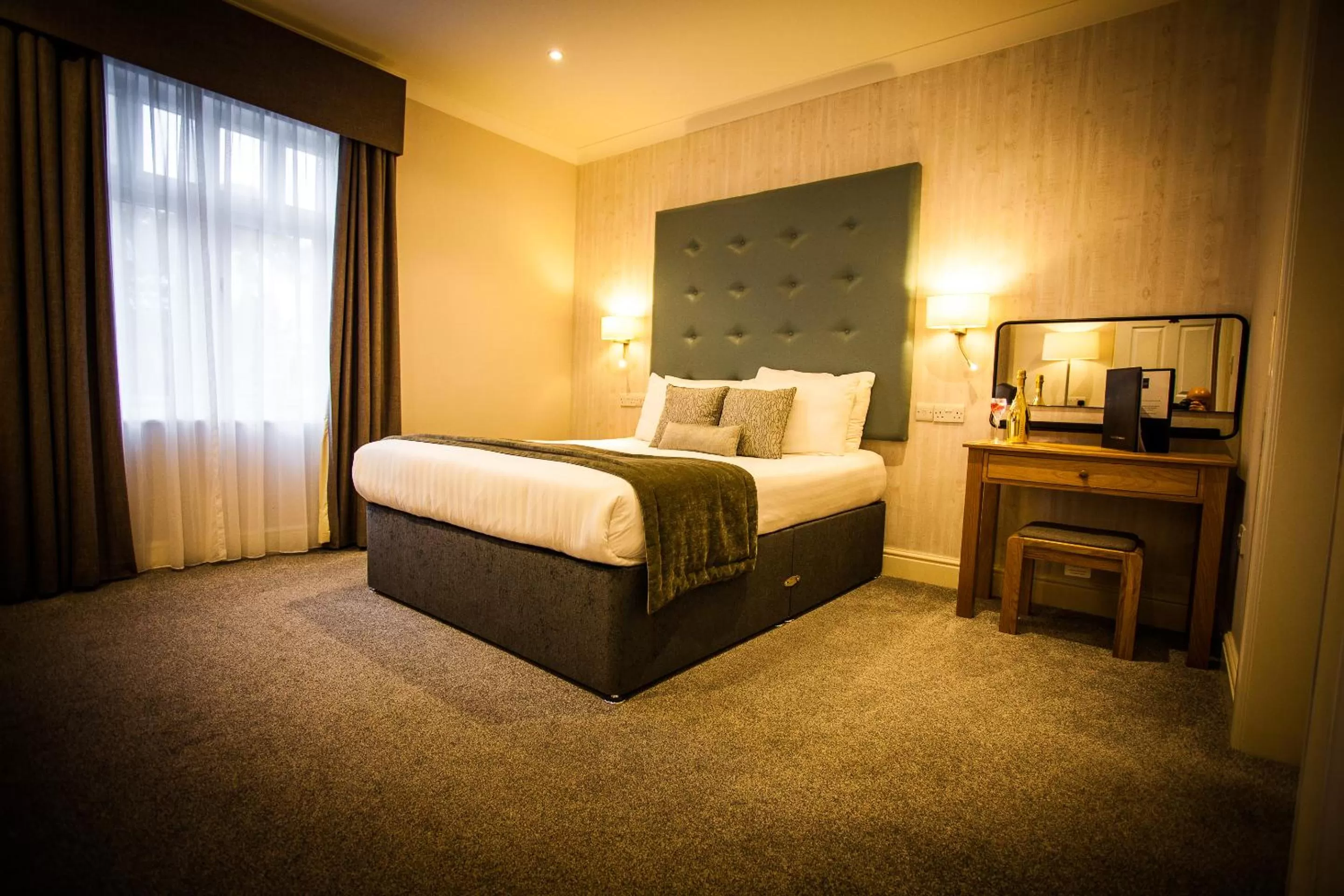 Bed in Heywood Spa Hotel