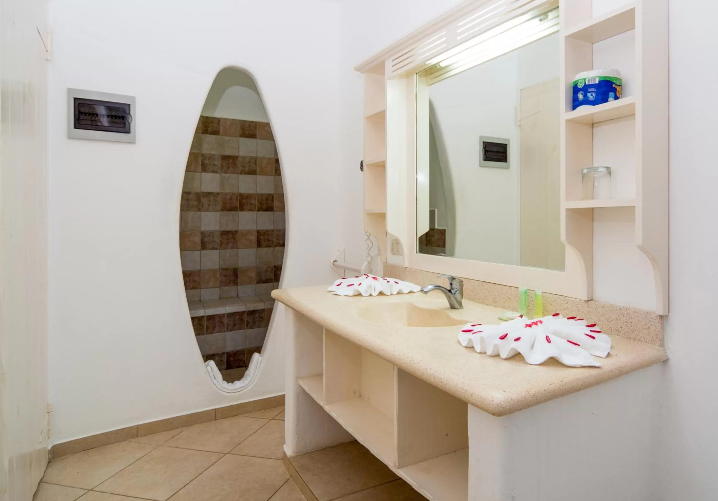 Bathroom in Albachiara Hotel - Las Terrenas
