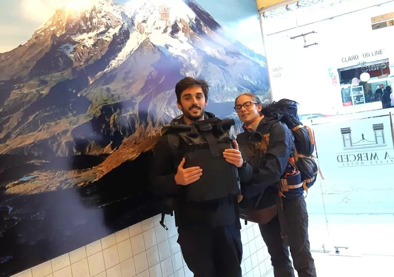 Property building in La Merced Plaza Hostal