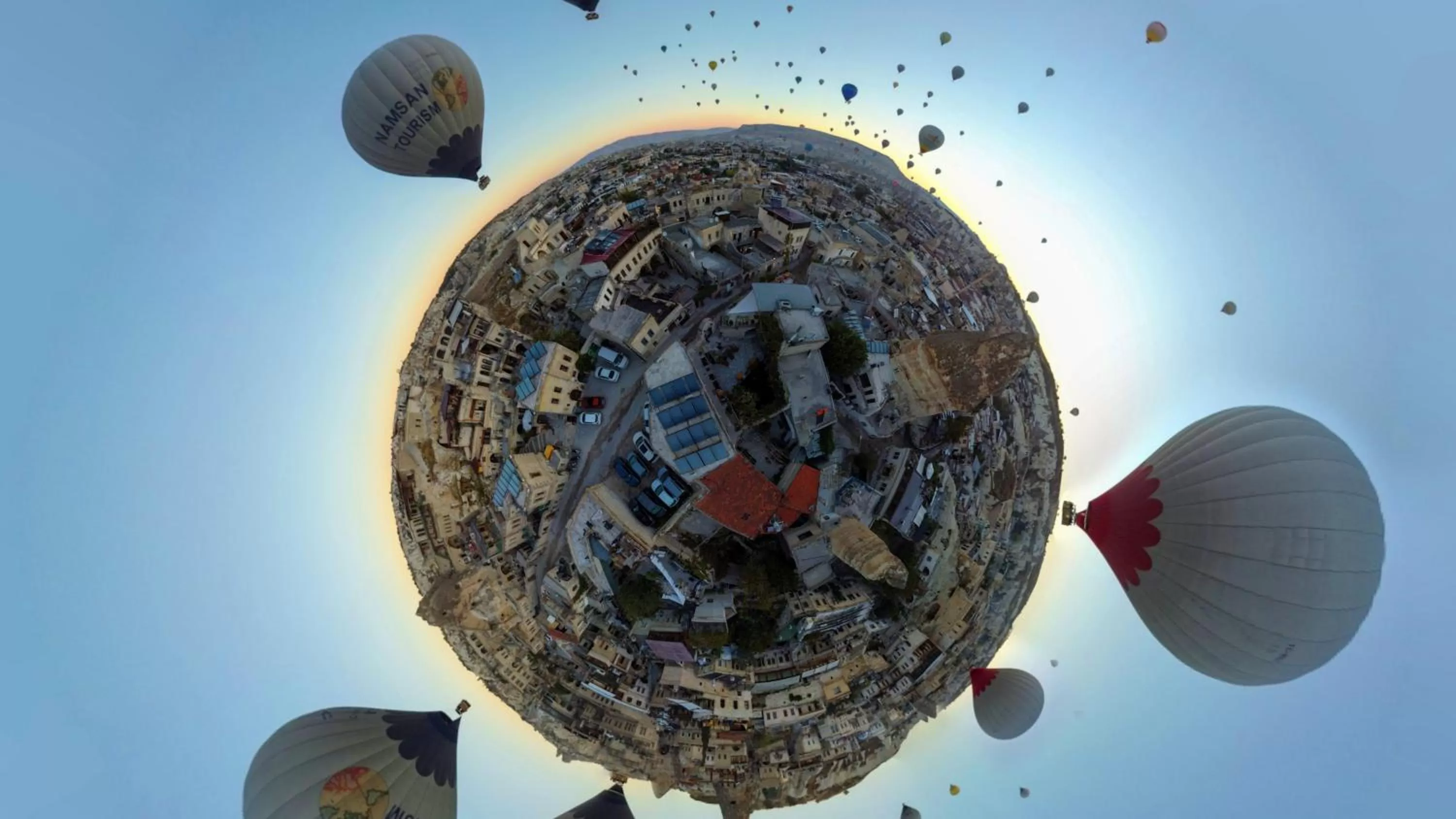 City view in Chelebi Cave House