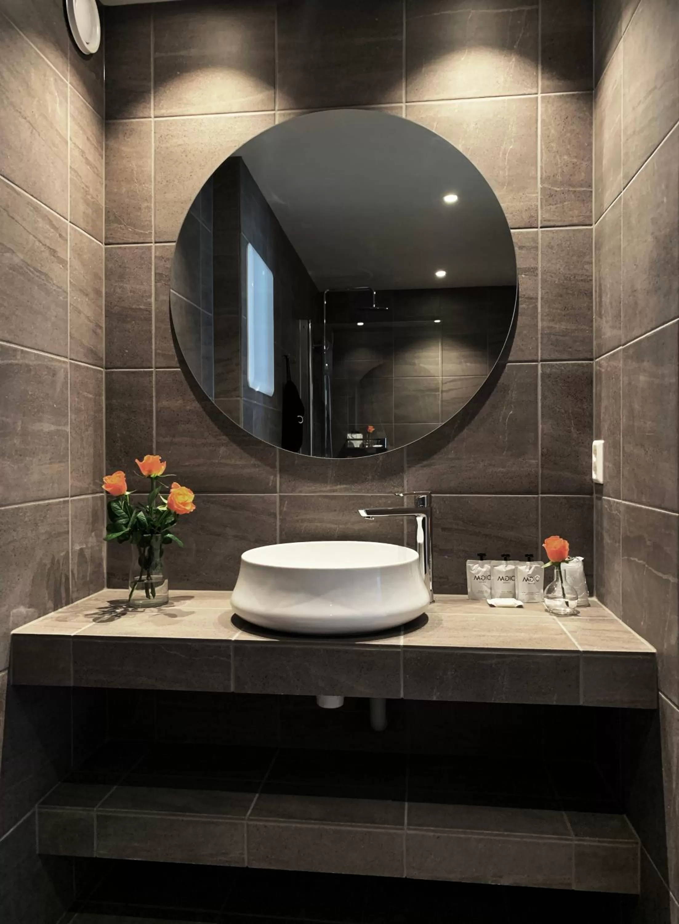 Bathroom in Magic Hotel & Apartments Kløverhuset