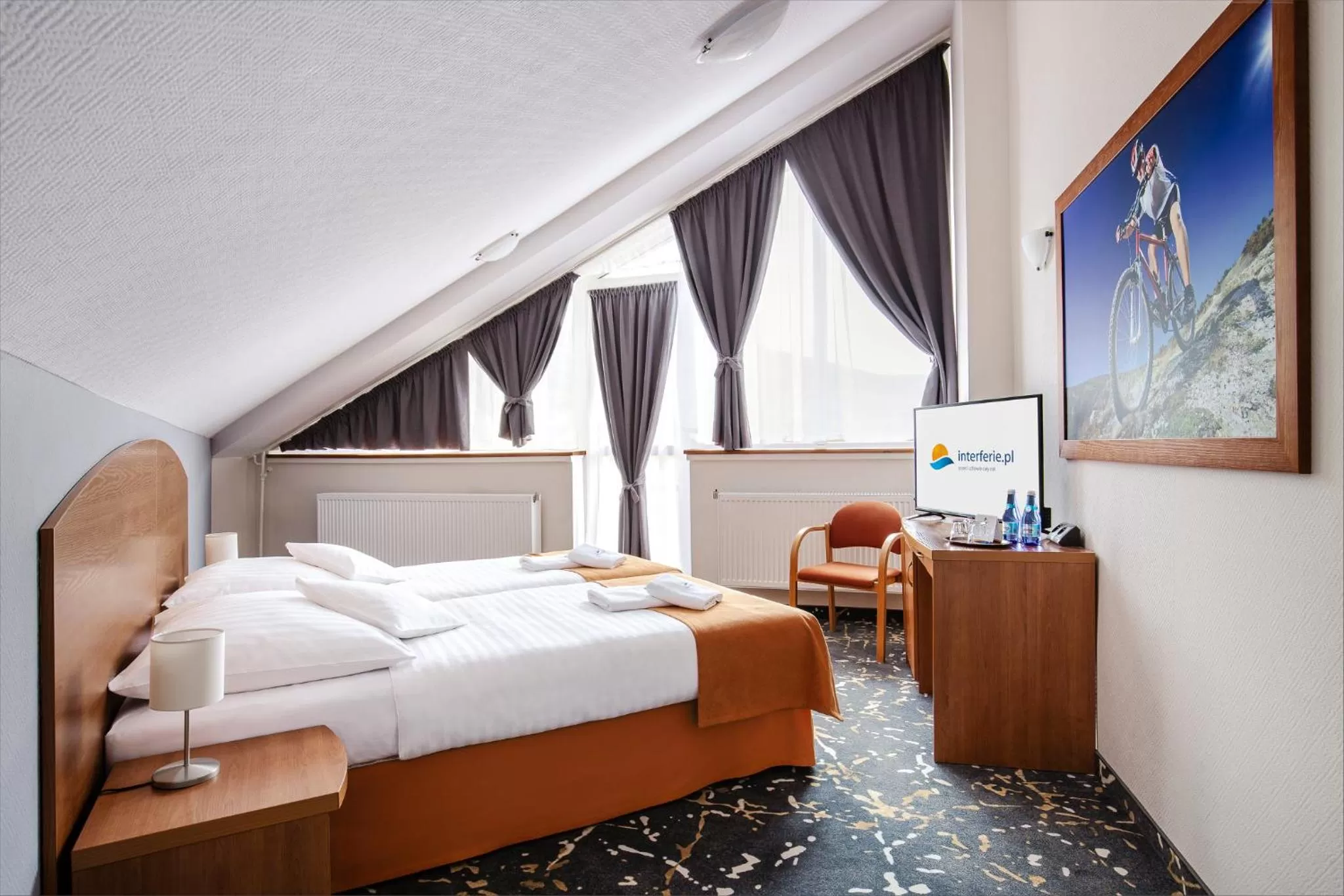 Photo of the whole room, Bed in Interferie Aquapark Sport Hotel Malachit