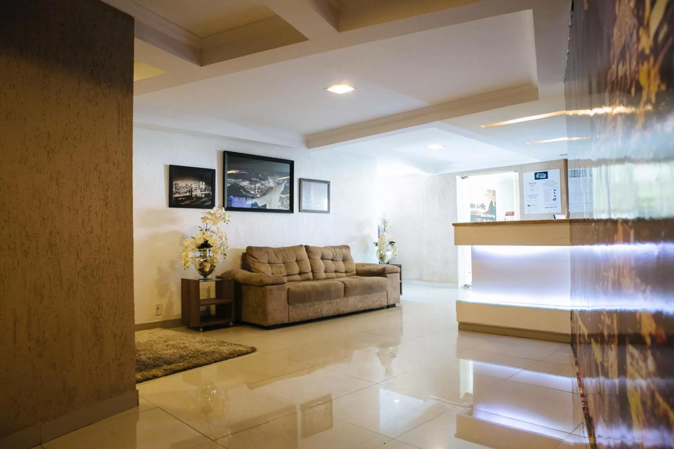 Lobby or reception in Hotel Plage