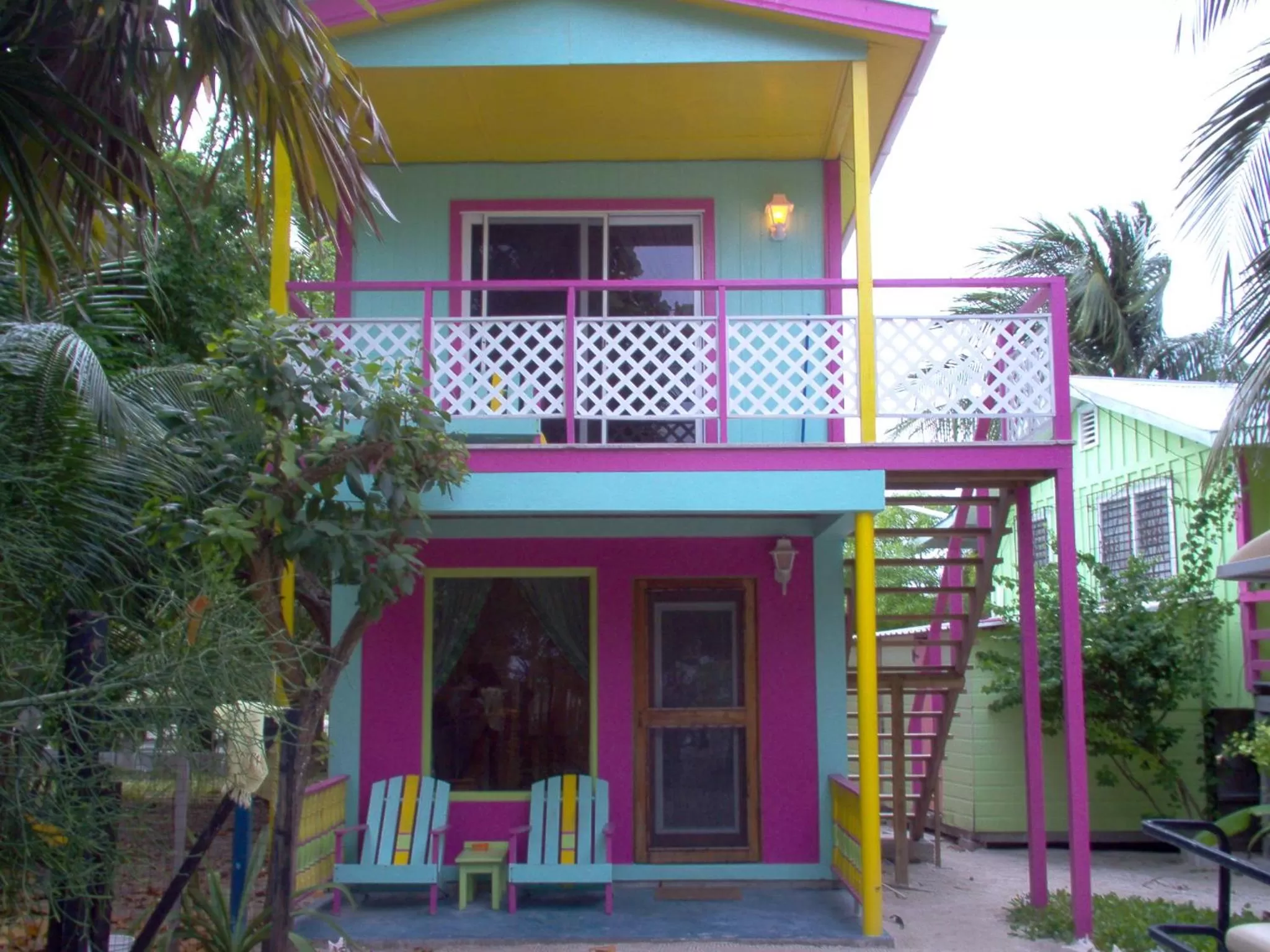 Facade/entrance, Property Building in Barefoot Beach Belize