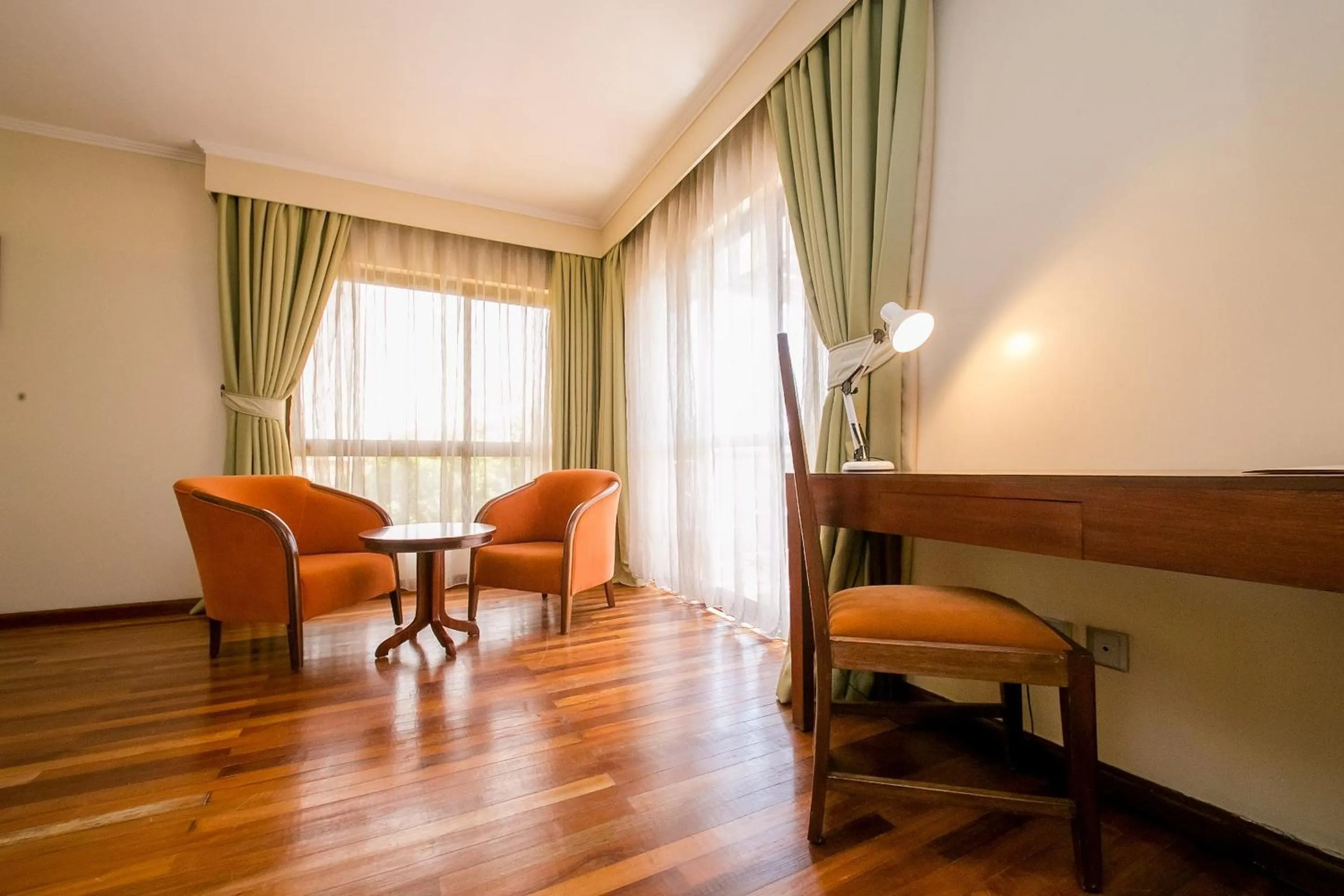 Seating area in Waridi Paradise Hotel and Suites