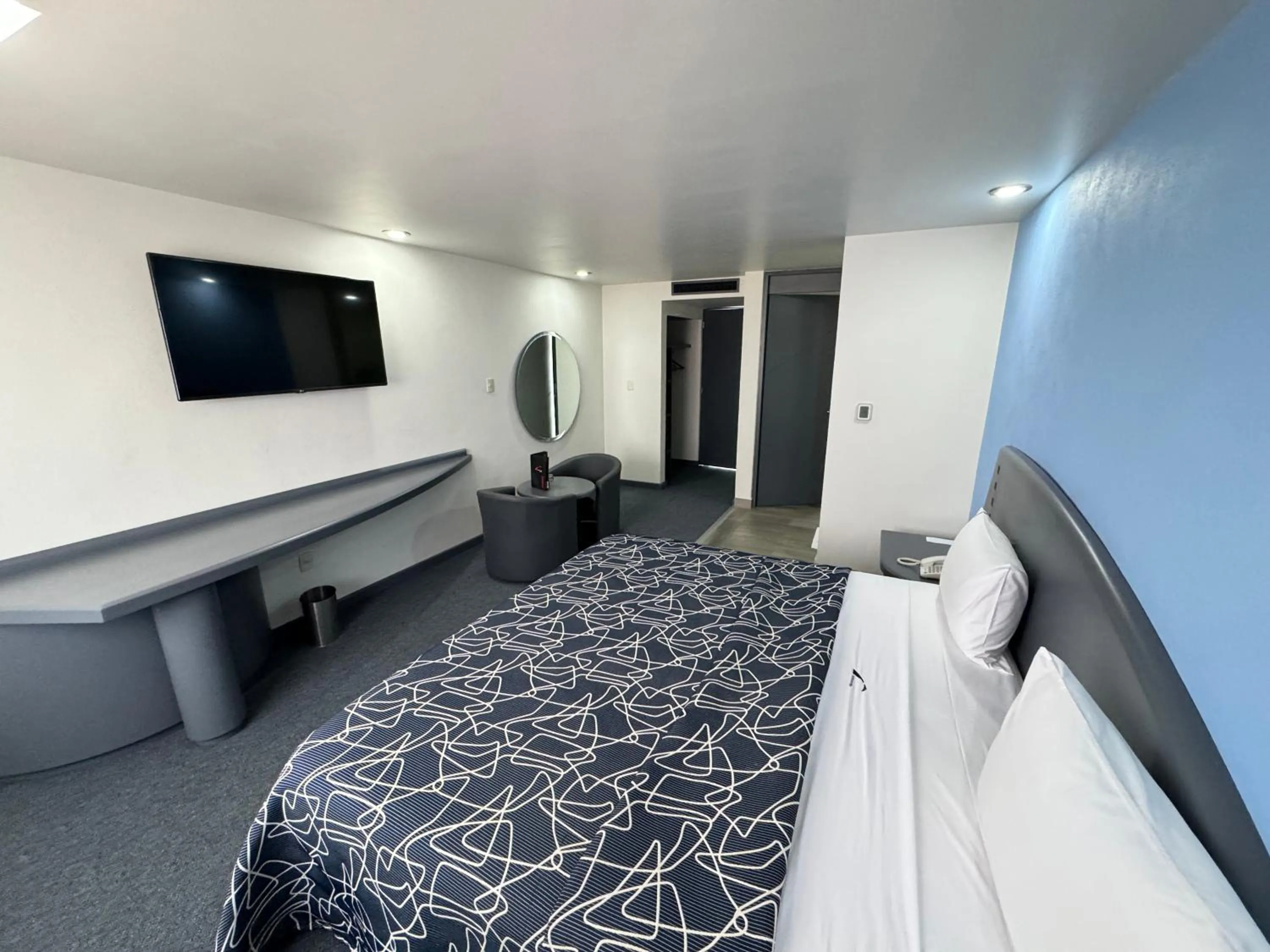 Bed in Hotel Concorde Toluca