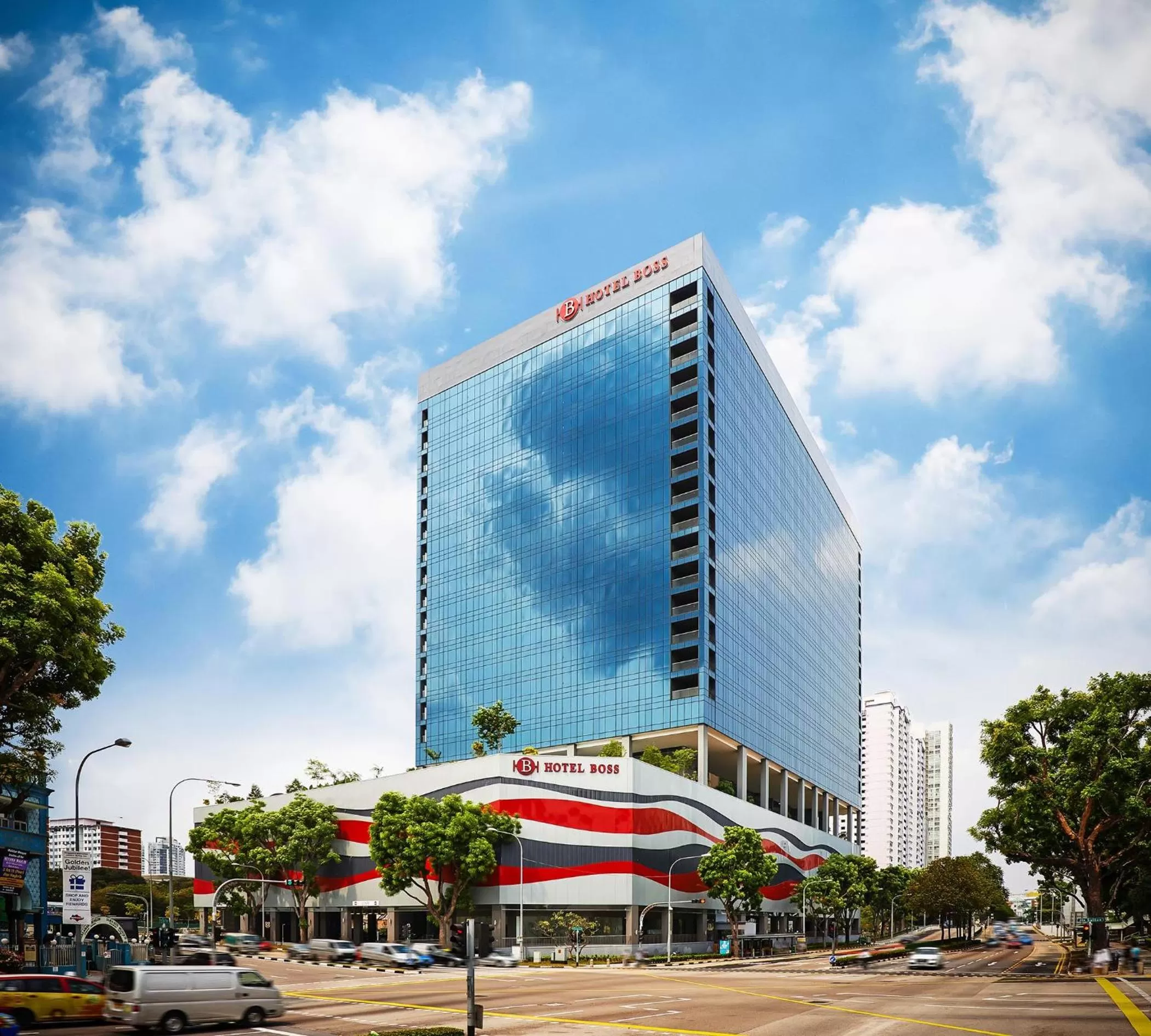 Property building in Hotel Boss