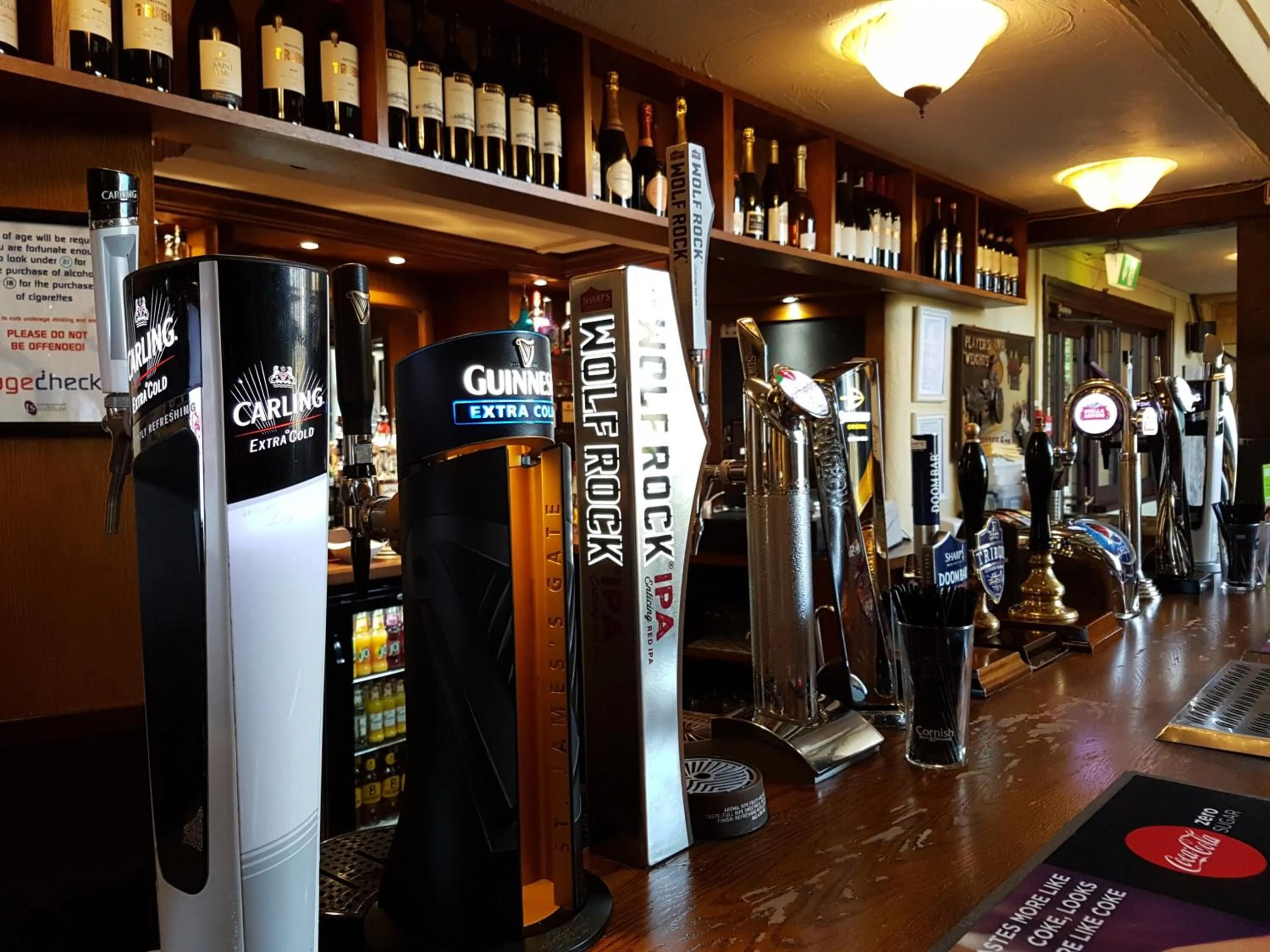 Lounge or bar in The Old Barn Inn