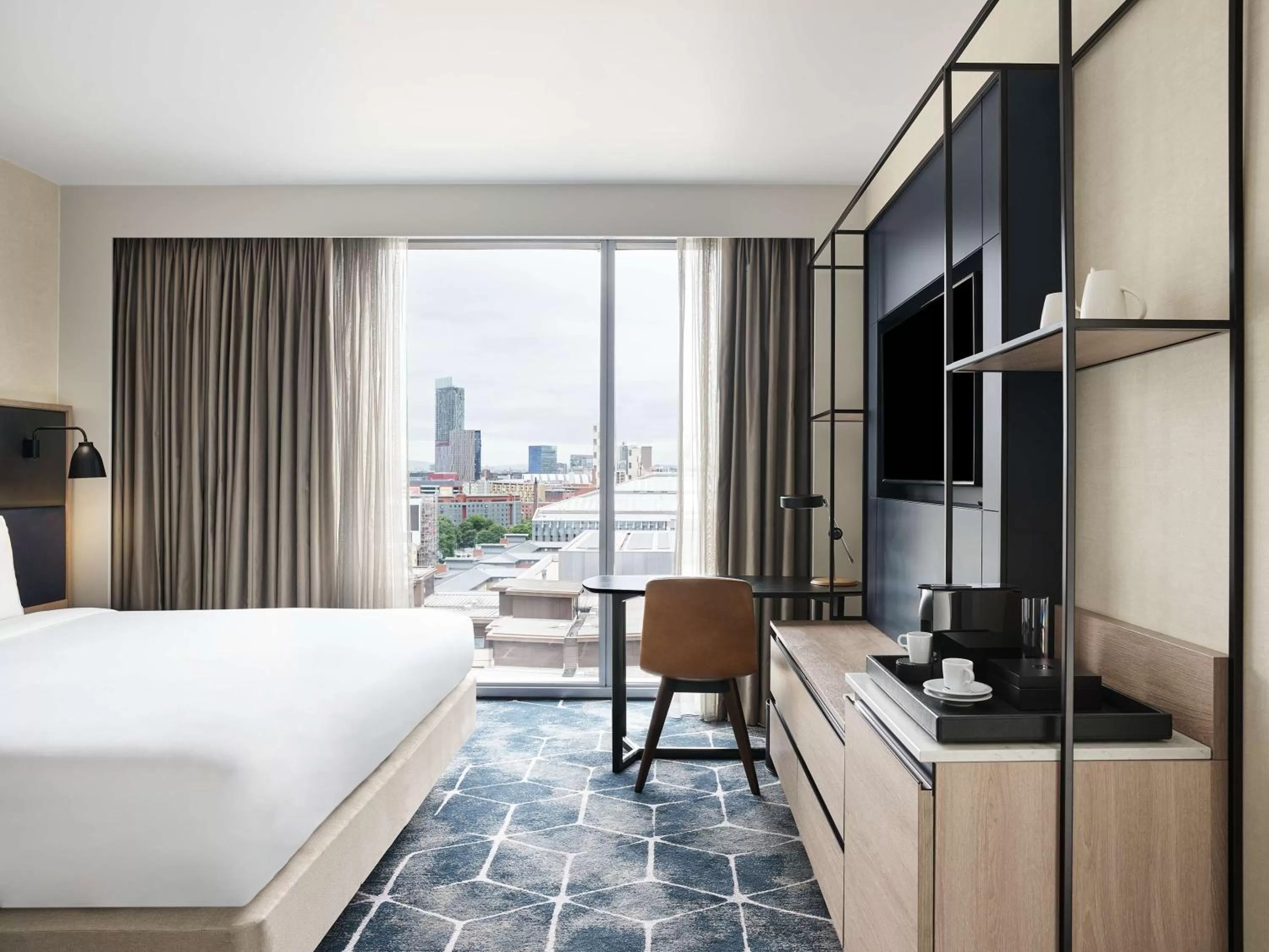 Bedroom, Bed in Hyatt Regency Manchester