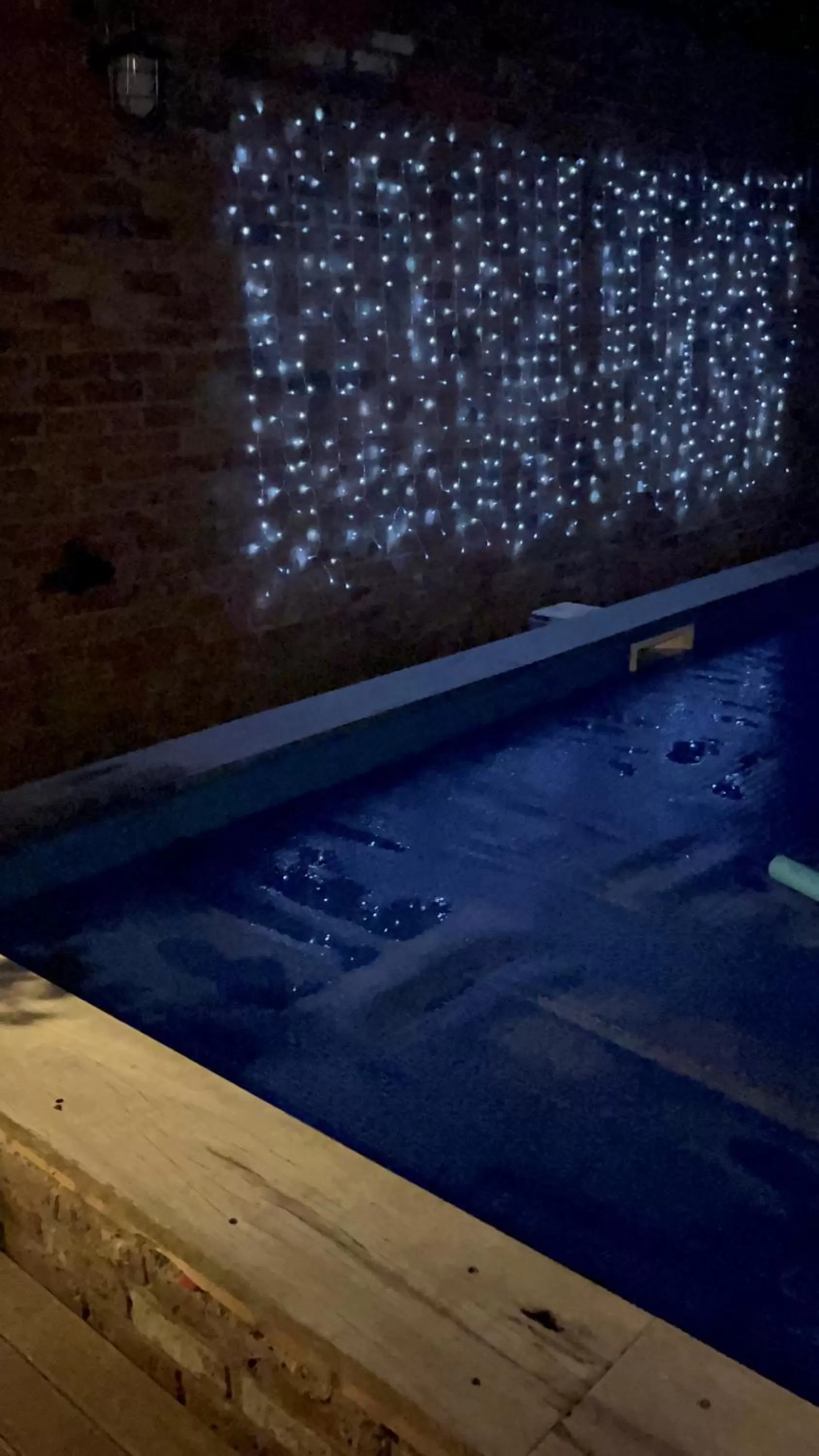 Night in Newsham Grange Farm