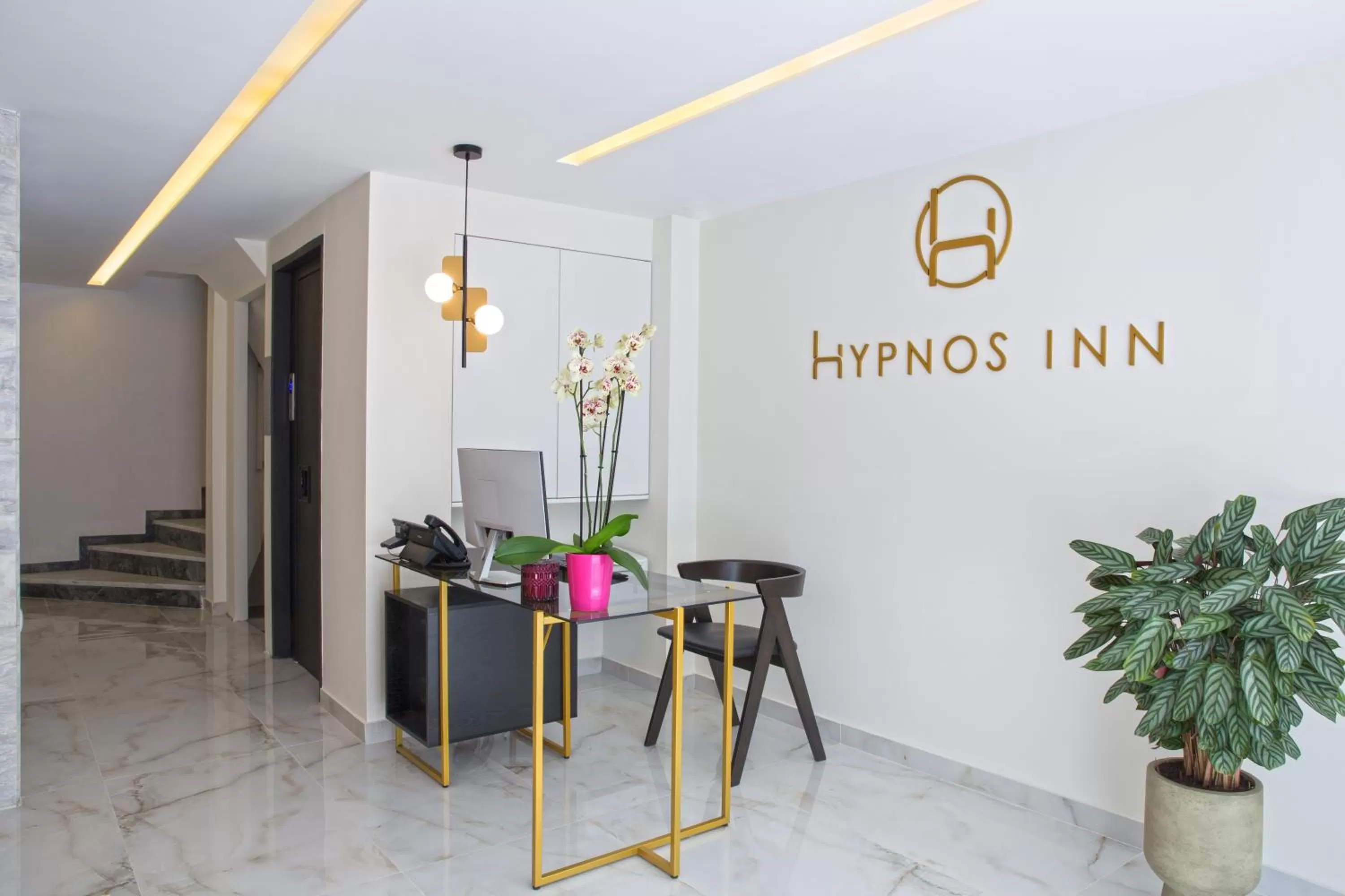 Lobby or reception in Hypnos Inn Athens