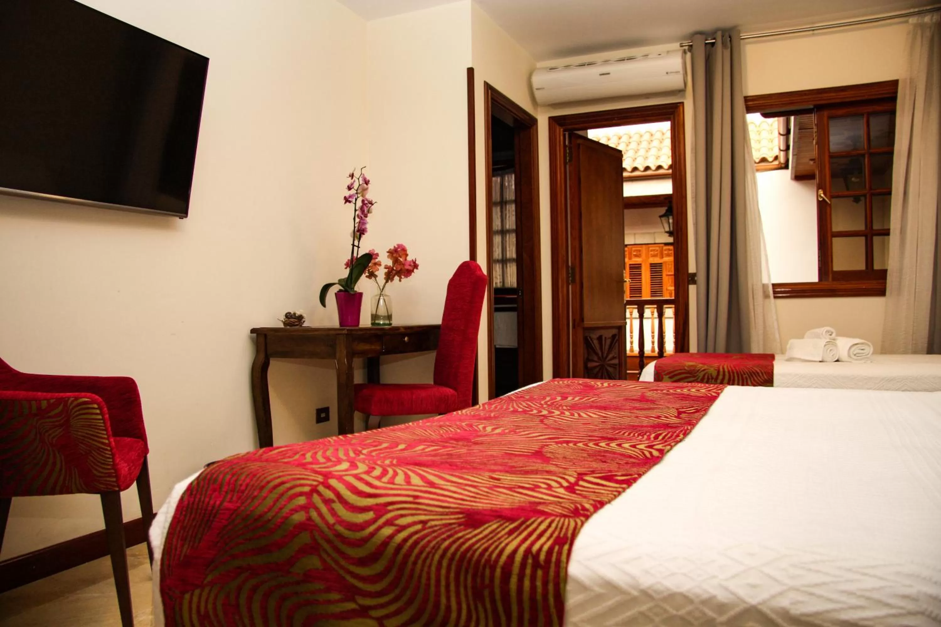 Communal lounge/ TV room, Bed in Il Sogno di Gio della Laguna