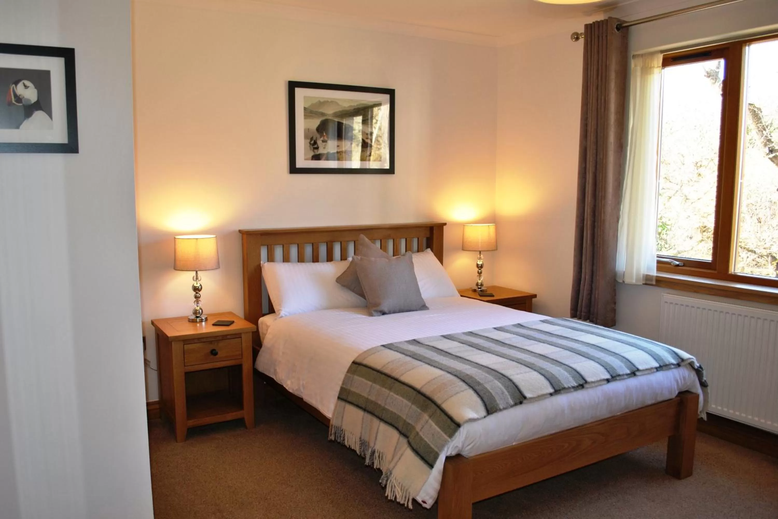 Bed in Orchard House Bed and Breakfast