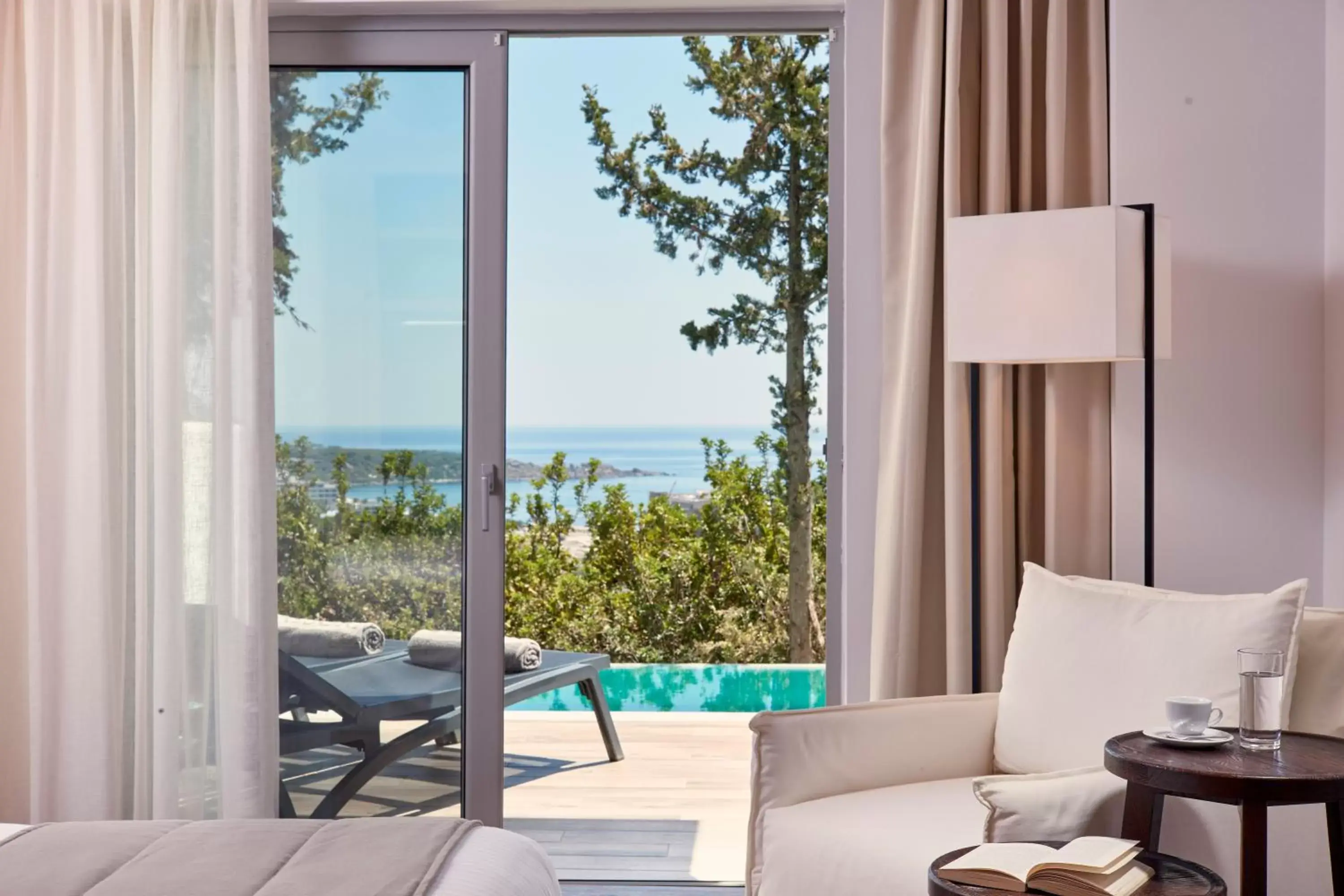 Exclusive Sea View Room with Private Pool in Esperos Village Blue & Spa - Adults Only Exclusive Sea View Room with Private Pool in Esperos Village Blue & Spa - Adults Only