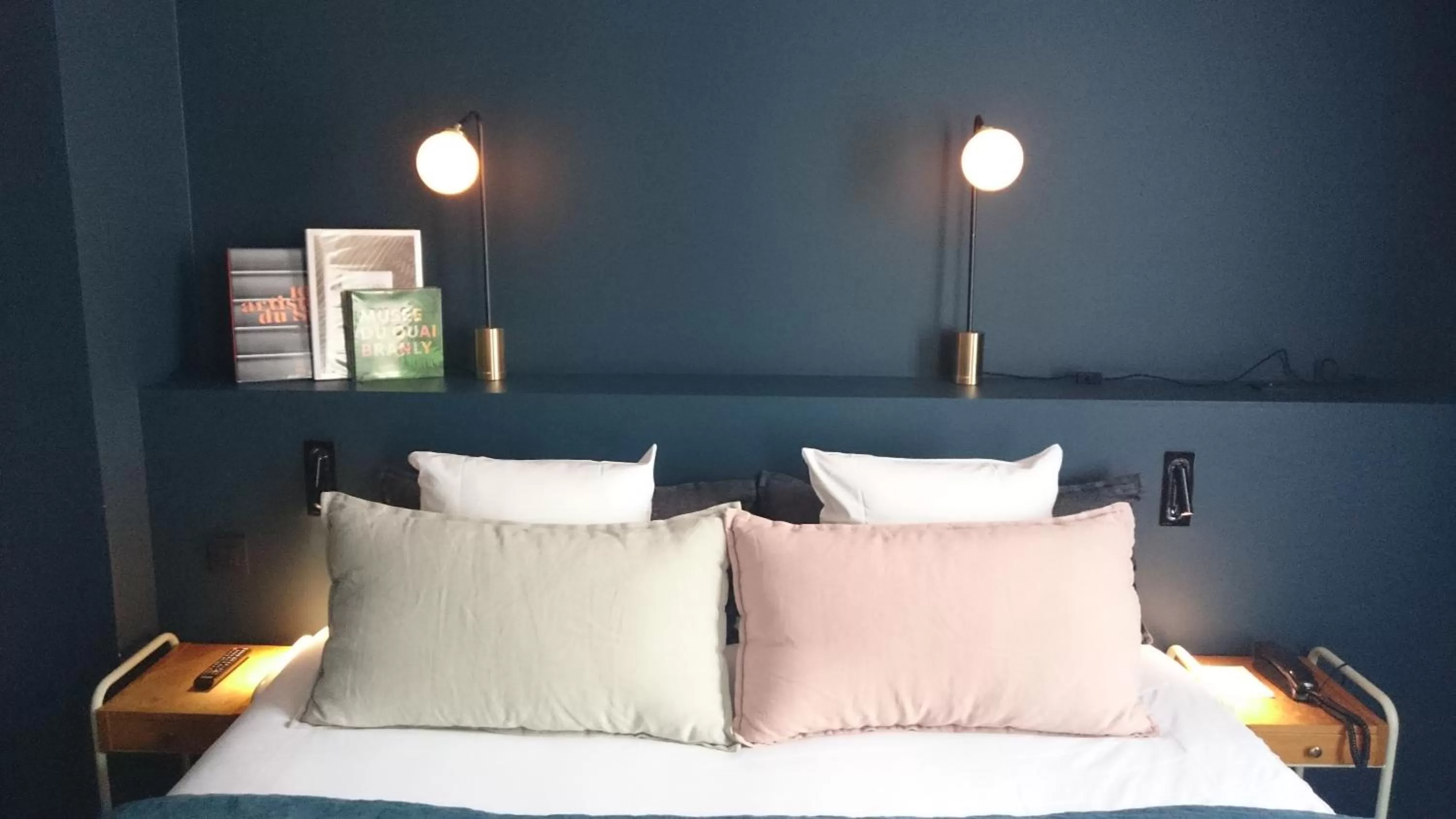 Decorative detail, Bed in COQ Hotel Paris