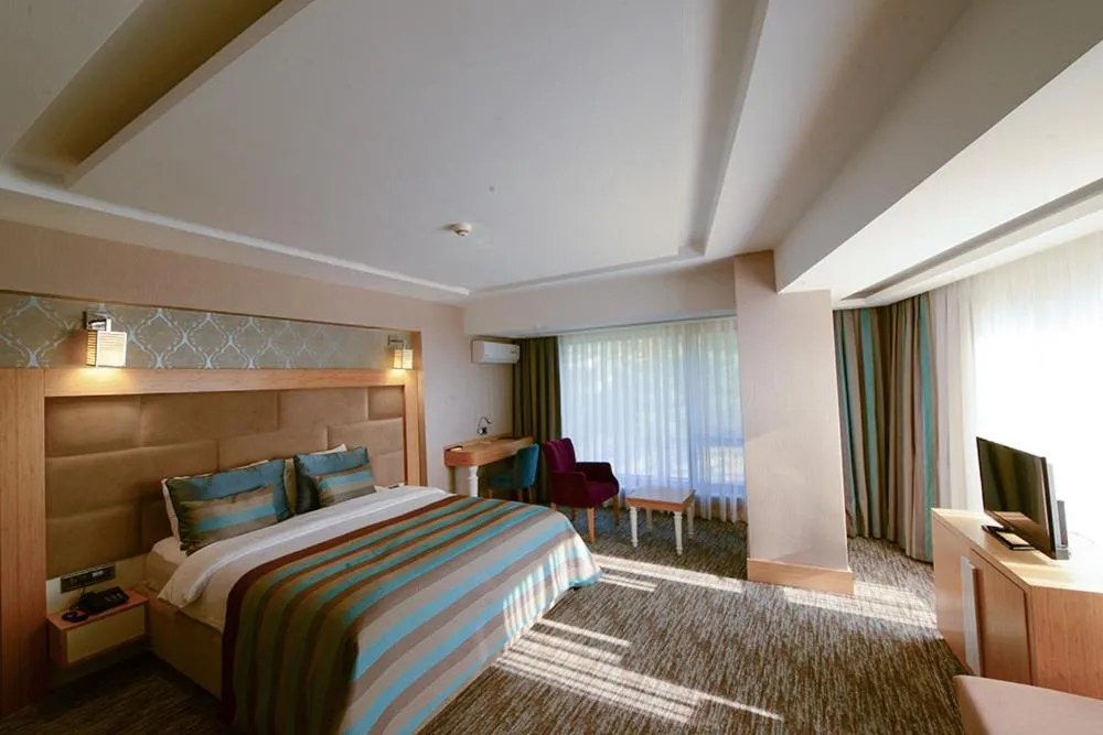 Bed in The Berussa Hotel