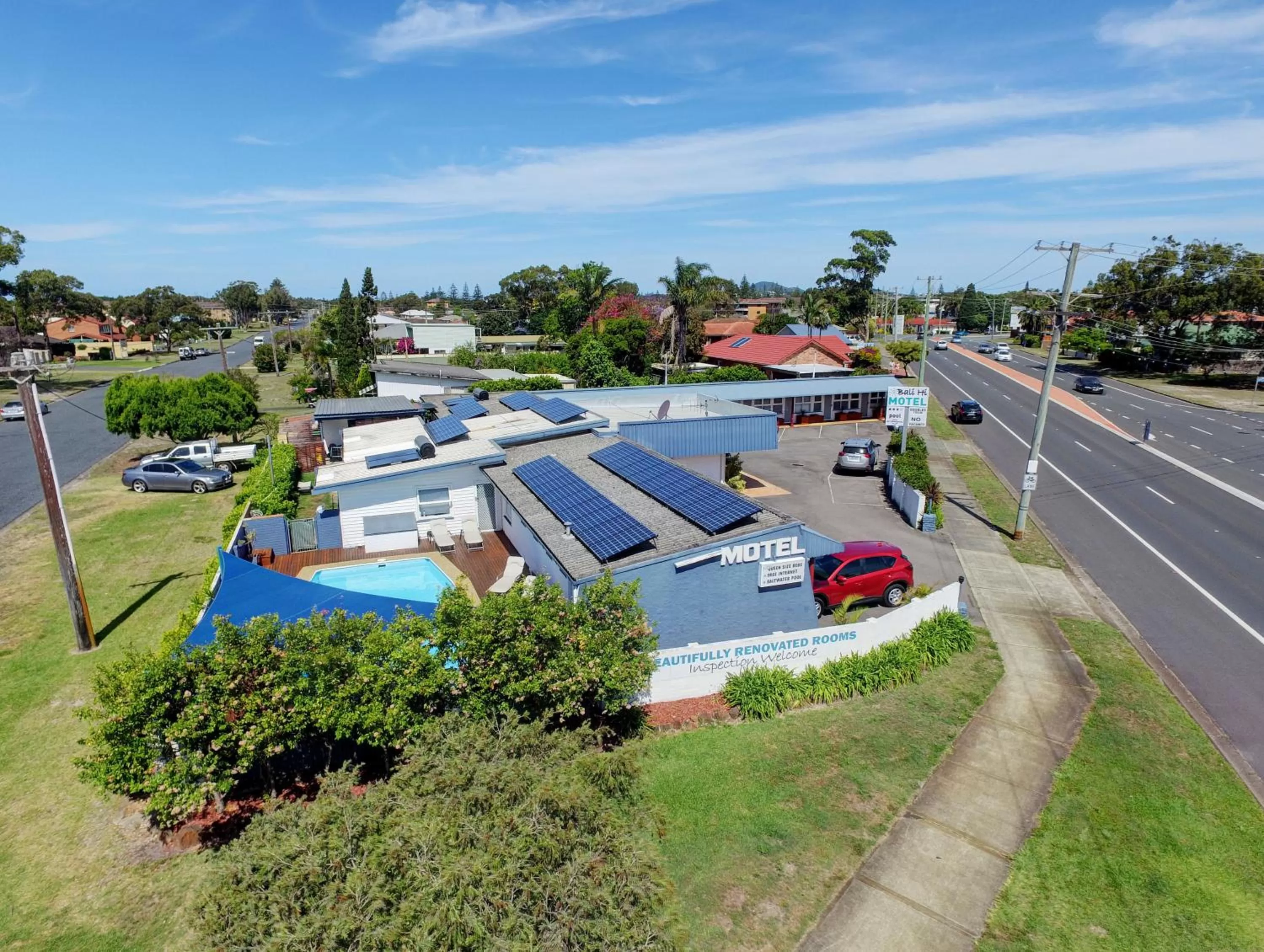Bird's eye view in Bali Hi Motel