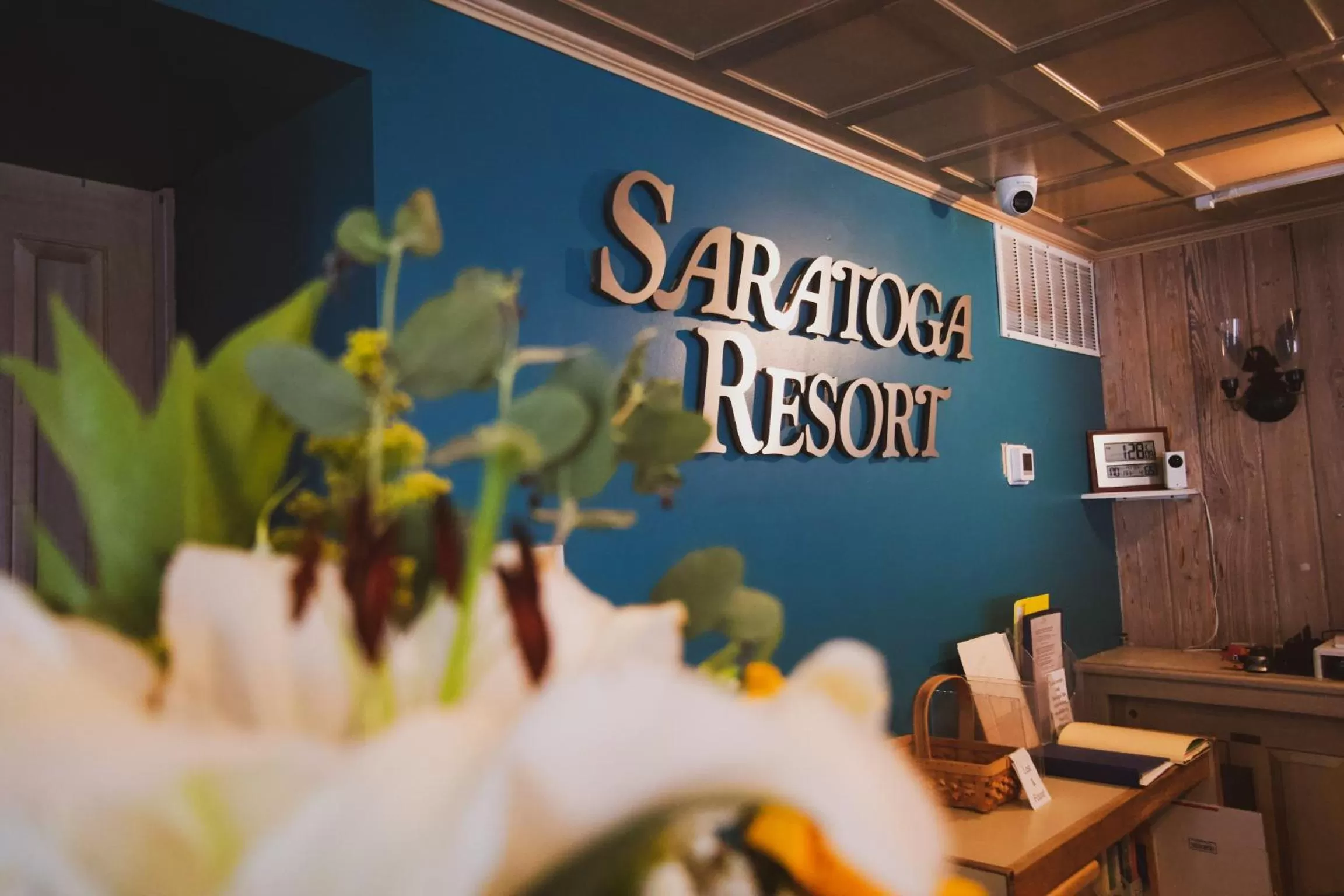 Property logo or sign in Saratoga Resort