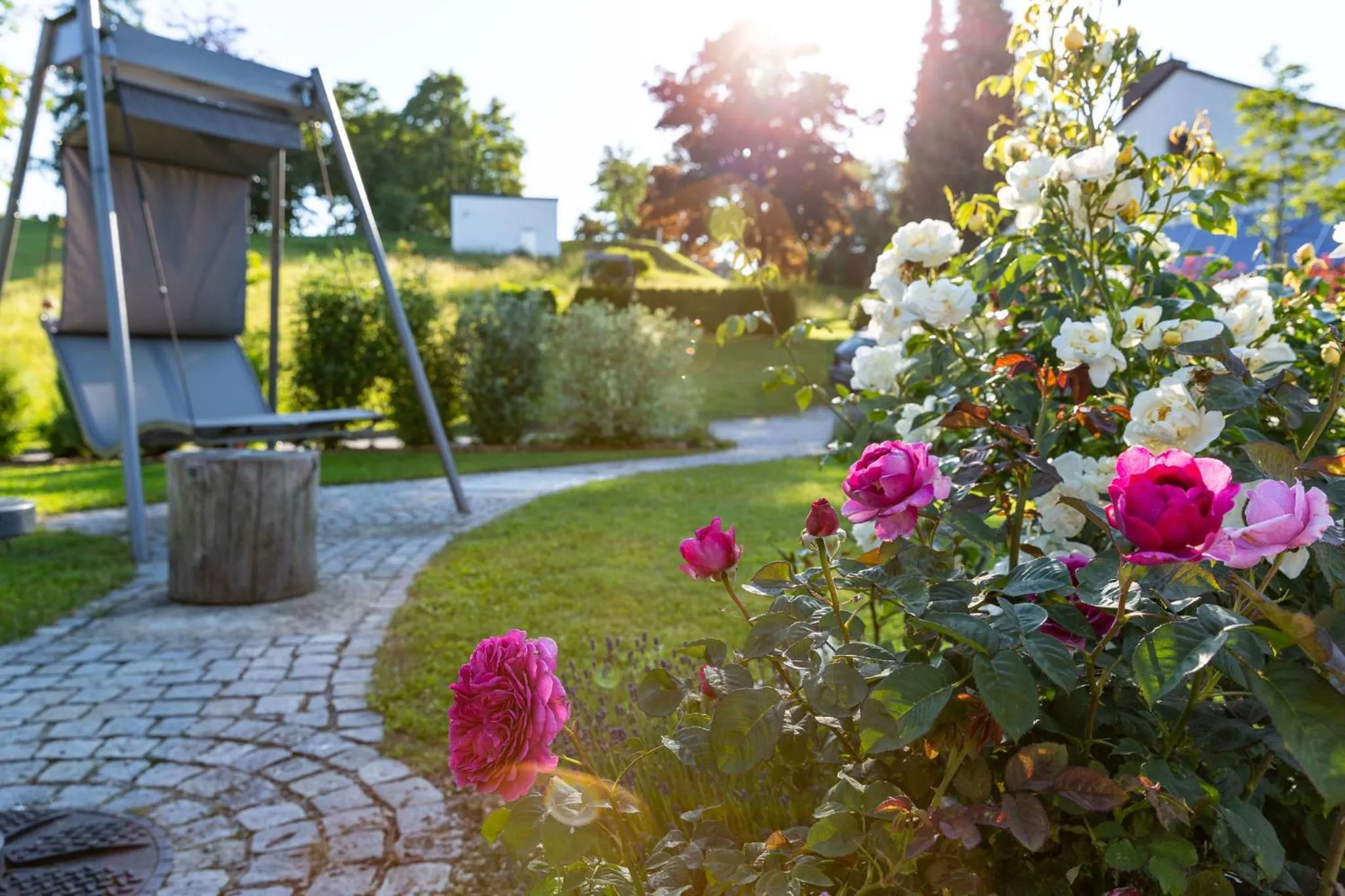 Garden in Landhotel Gottinger