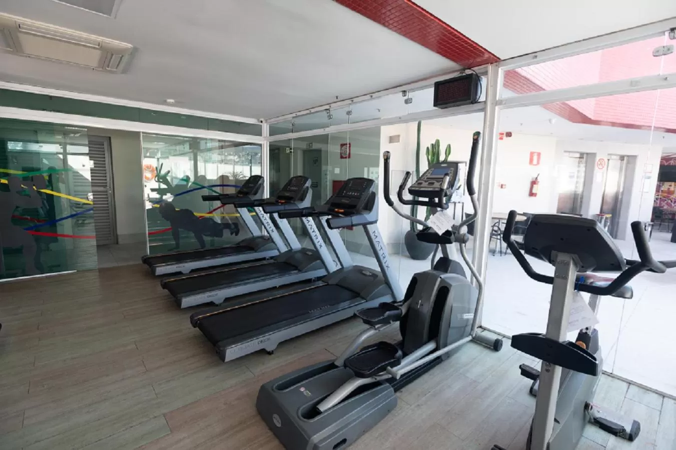 Fitness centre/facilities in eSuites Virgínia Luxemburgo