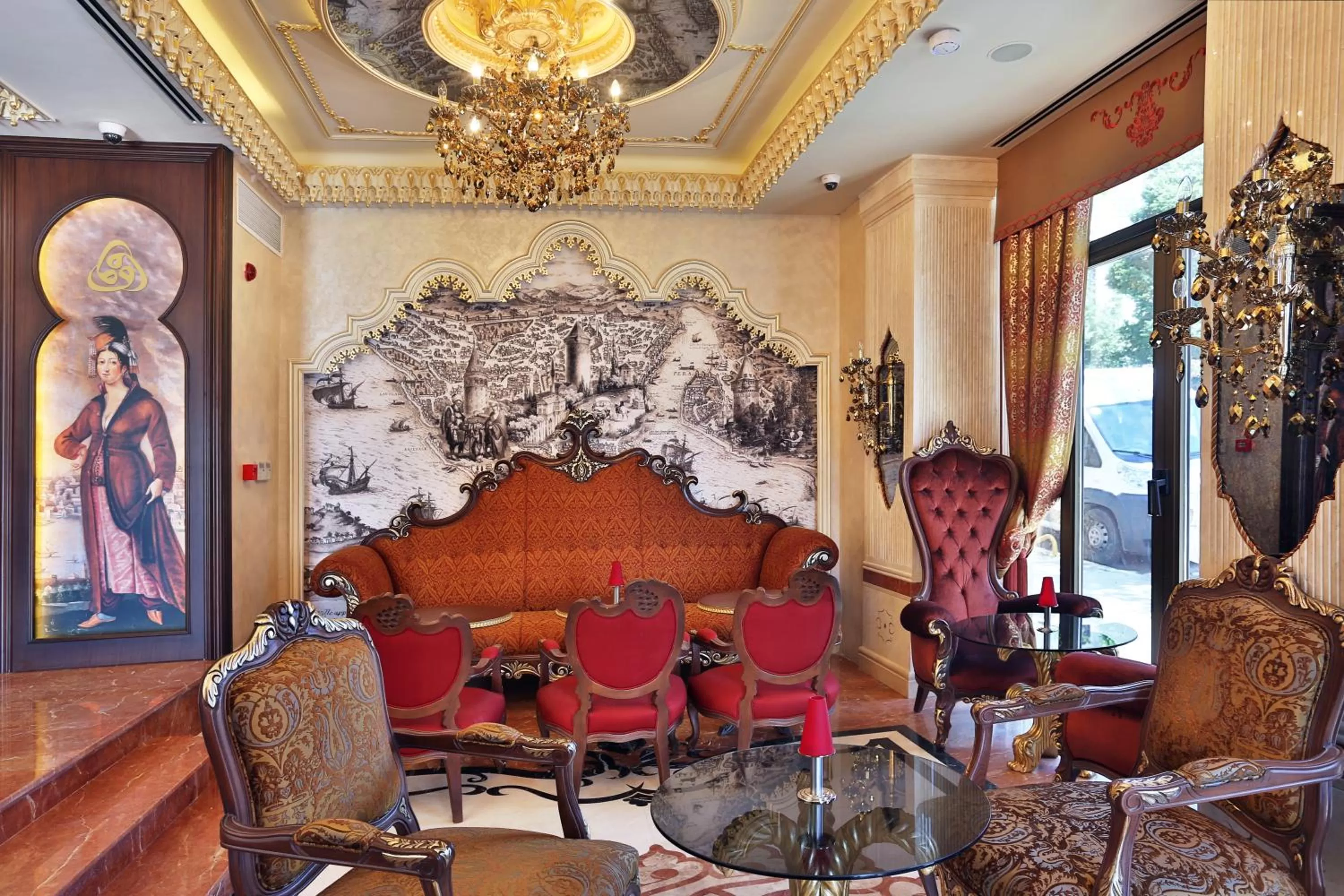 Lobby or reception in Daru Sultan Hotels Galata