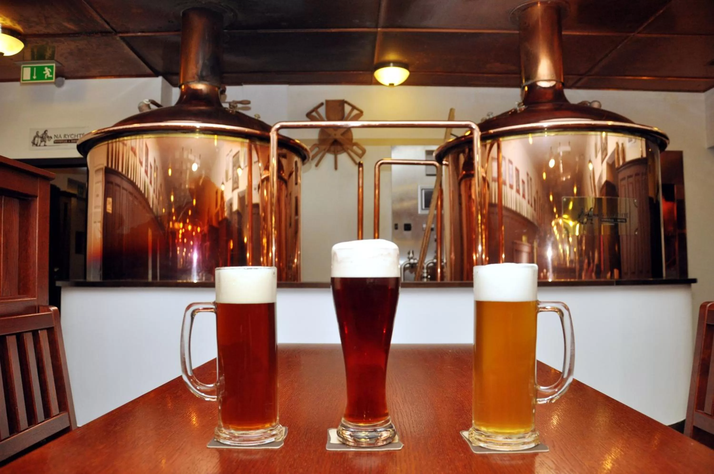 Restaurant/places to eat, Drinks in Pivovar Hotel Na Rychtě