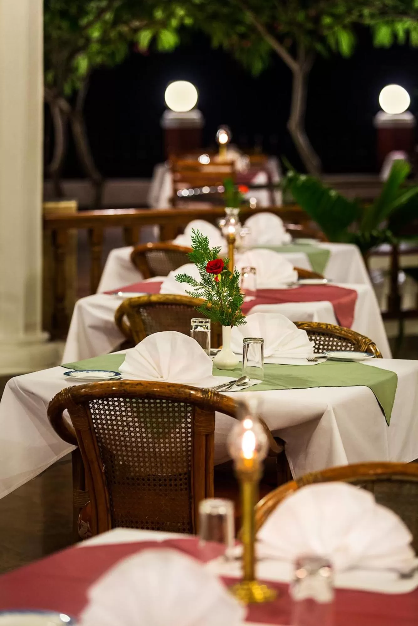 Restaurant/places to eat in GReaT Trails Riverview Thanjavur By GRT Hotels