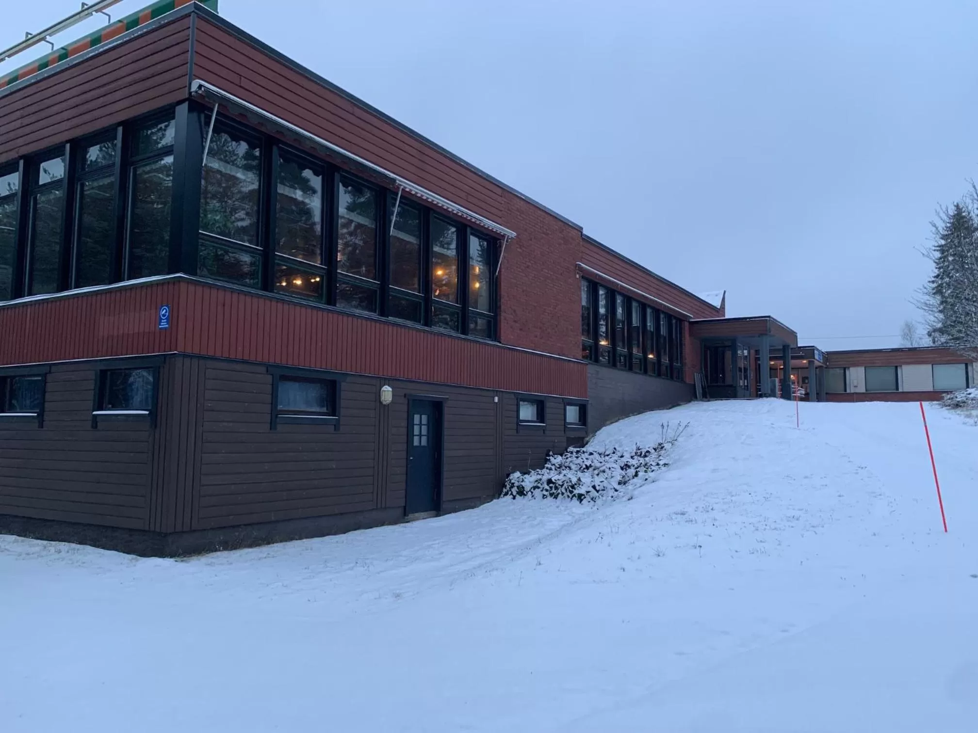 Property building, Winter in Hotelli Uninen Äänekoski
