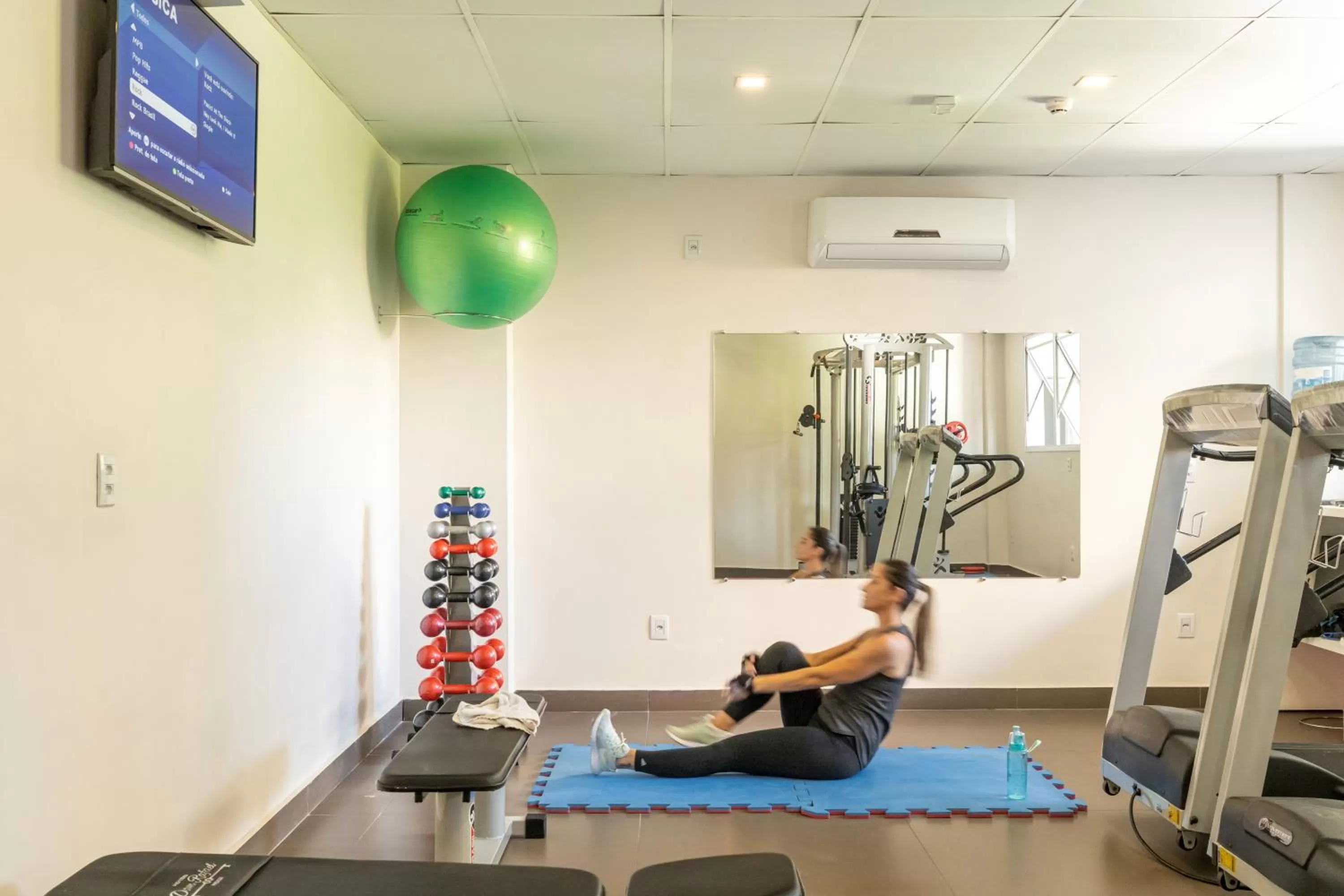Fitness centre/facilities in Hotel Dom Rafael Premium