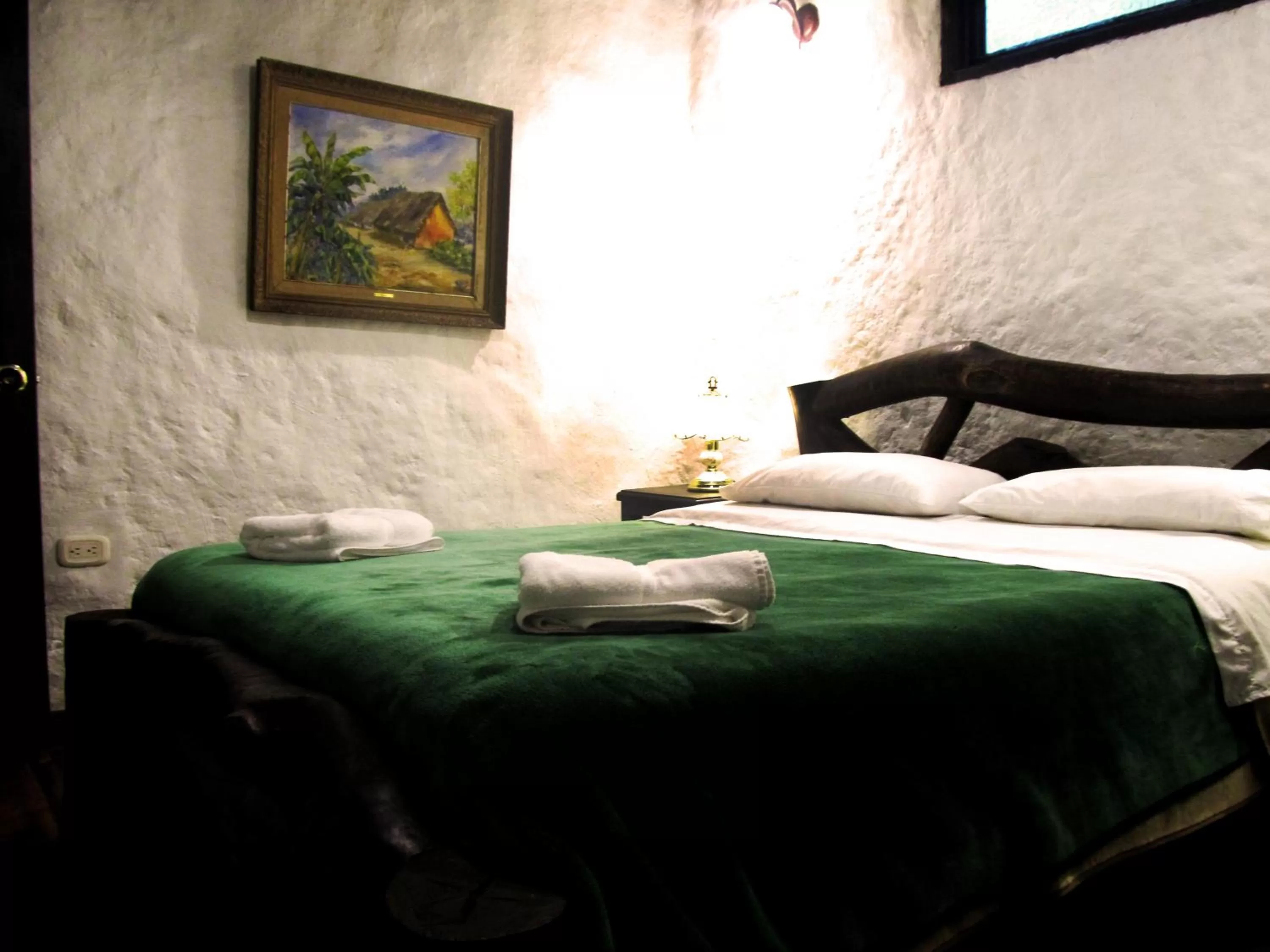 Bedroom, Bed in Finca Campestre La Adelita B&B