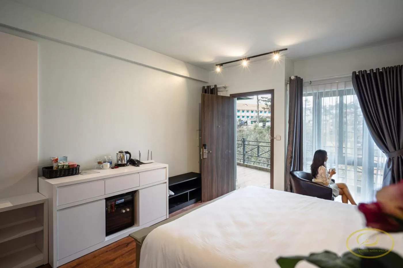 Bed in Hong Mon Villa