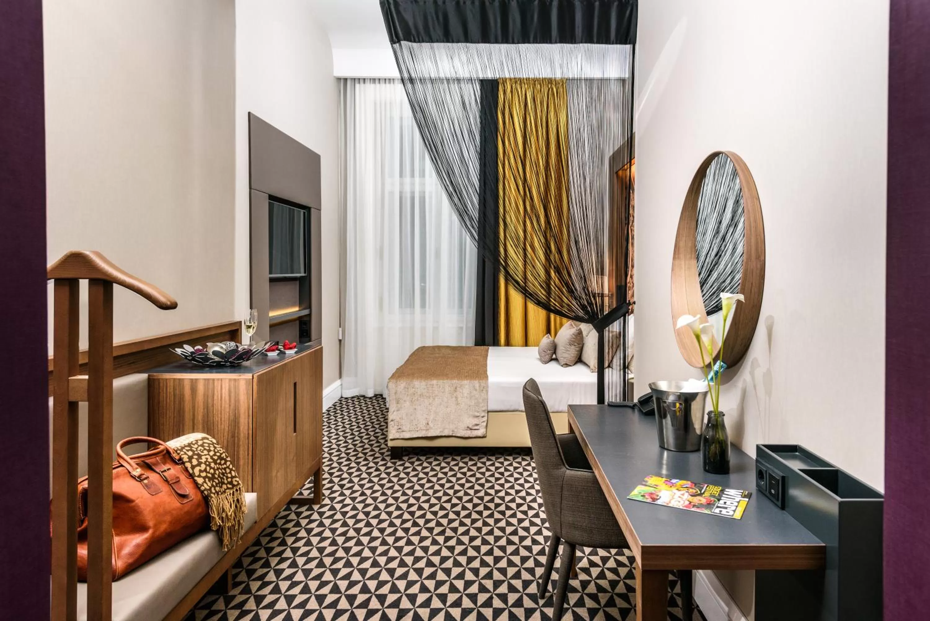 Bedroom in Hotel Moments Budapest by Continental Group