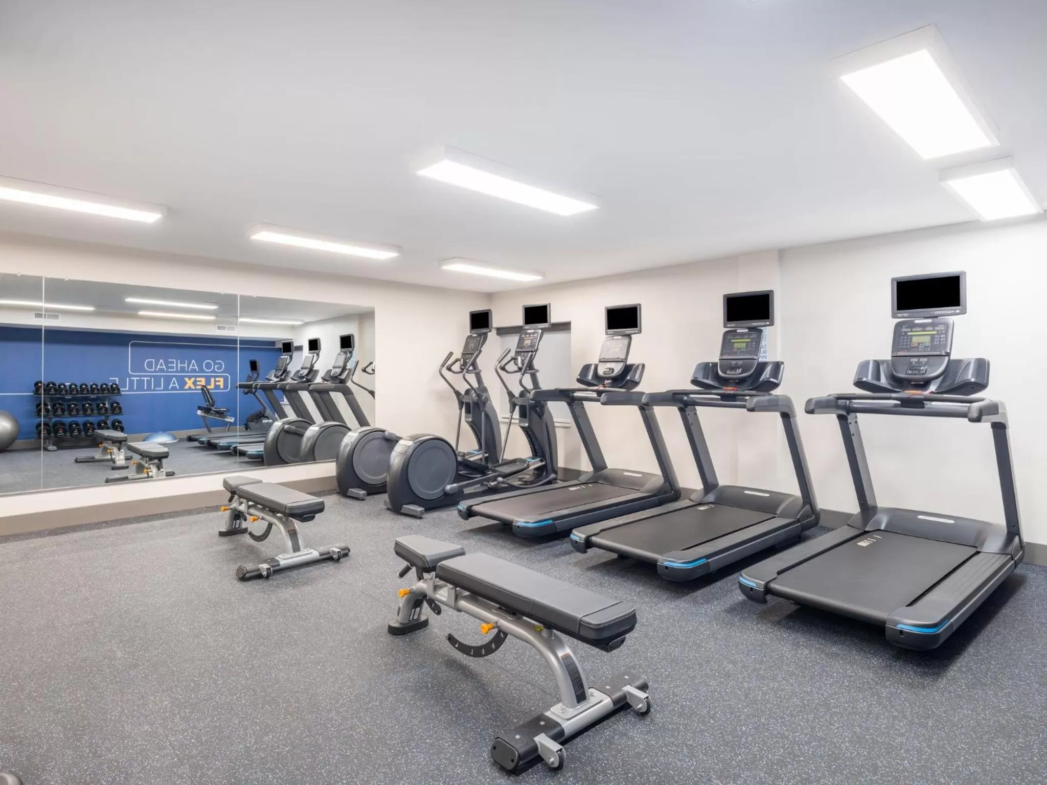 Fitness centre/facilities in Holiday Inn Express & Suites Greensboro - I-40 atWendover by IHG
