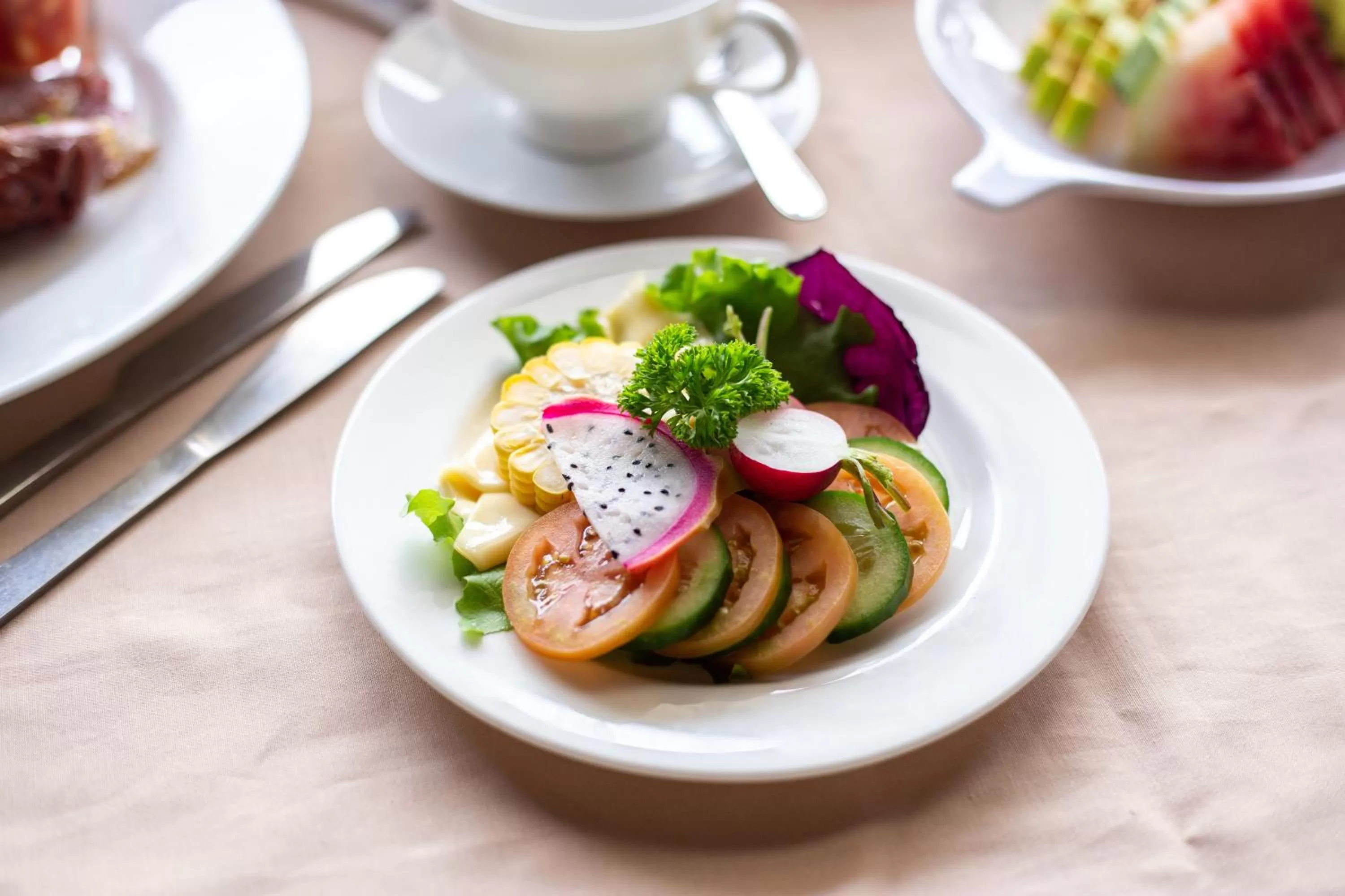 Food in Piumara Residence