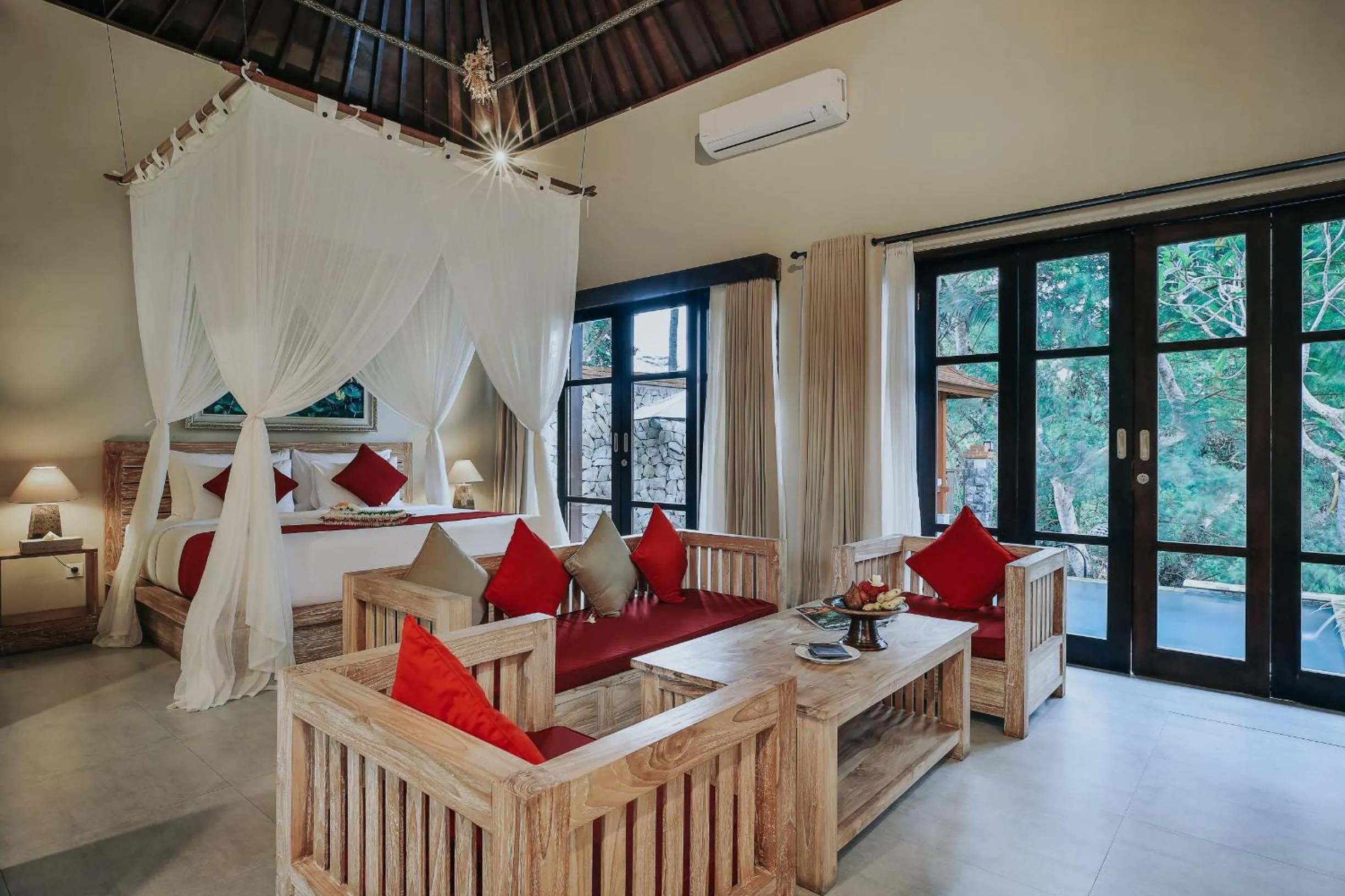 Living room in Kawi Resort