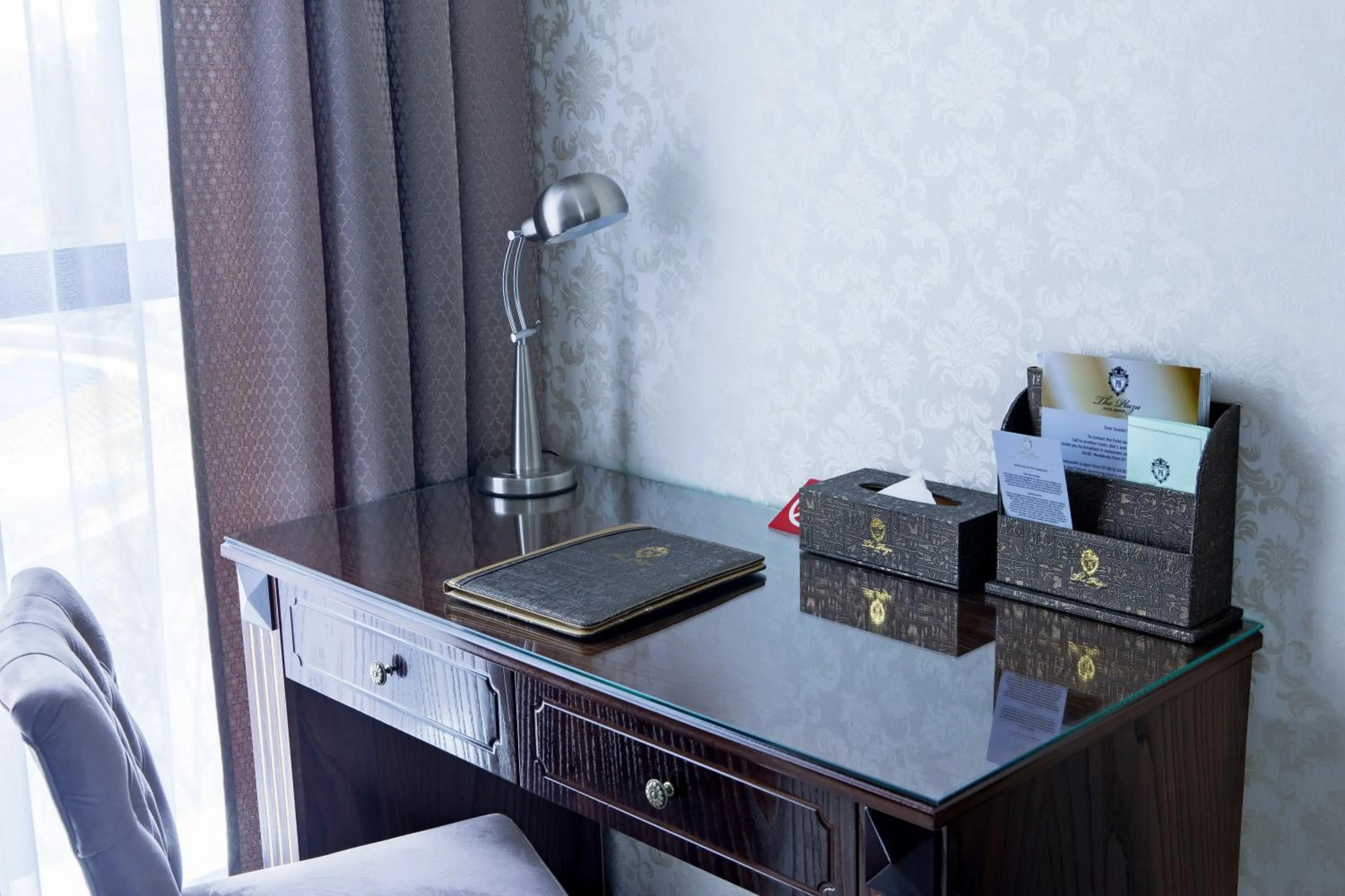 Decorative detail in Plaza Hotel Bishkek