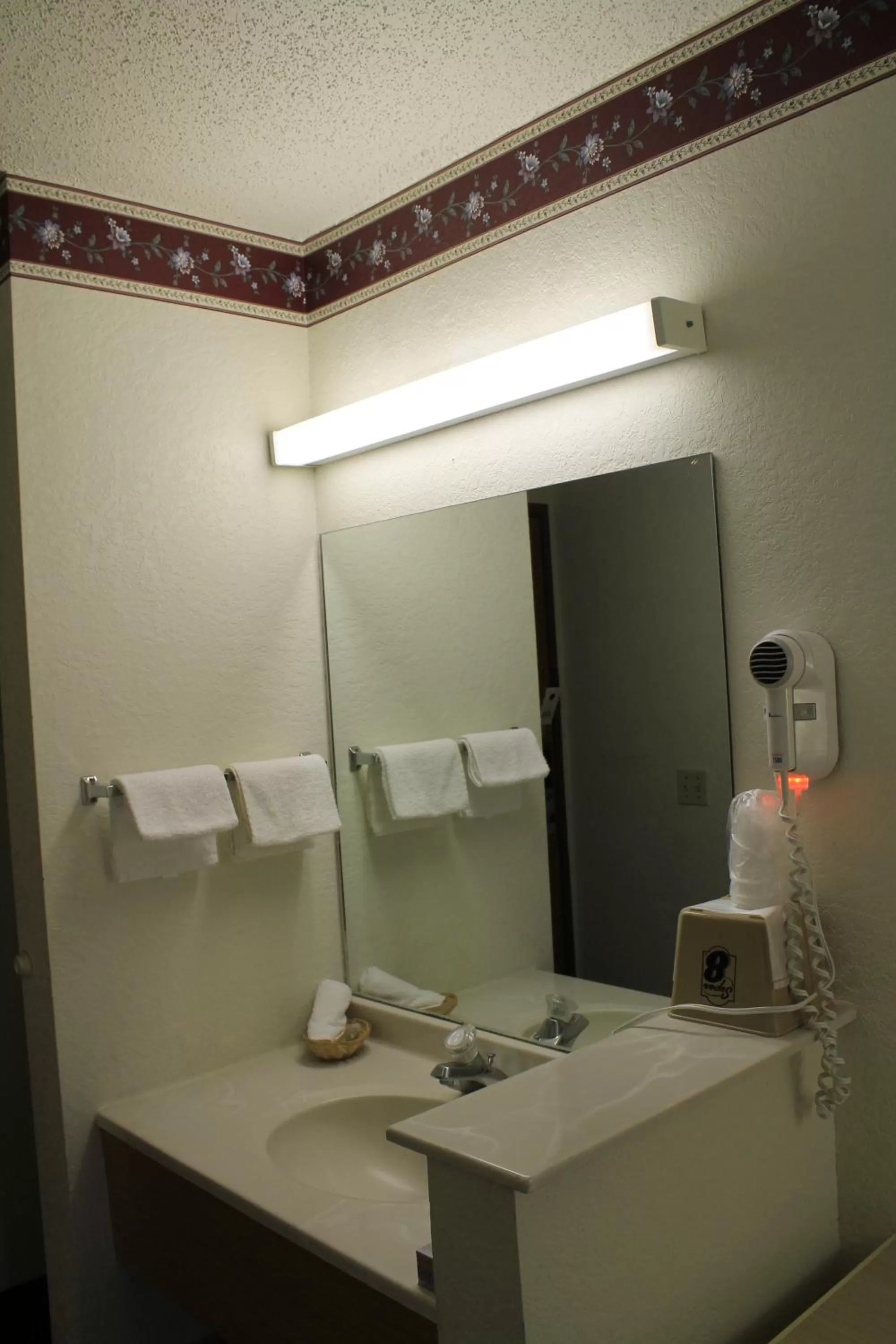 Bathroom in Super 8 by Wyndham San Antonio/Fiesta
