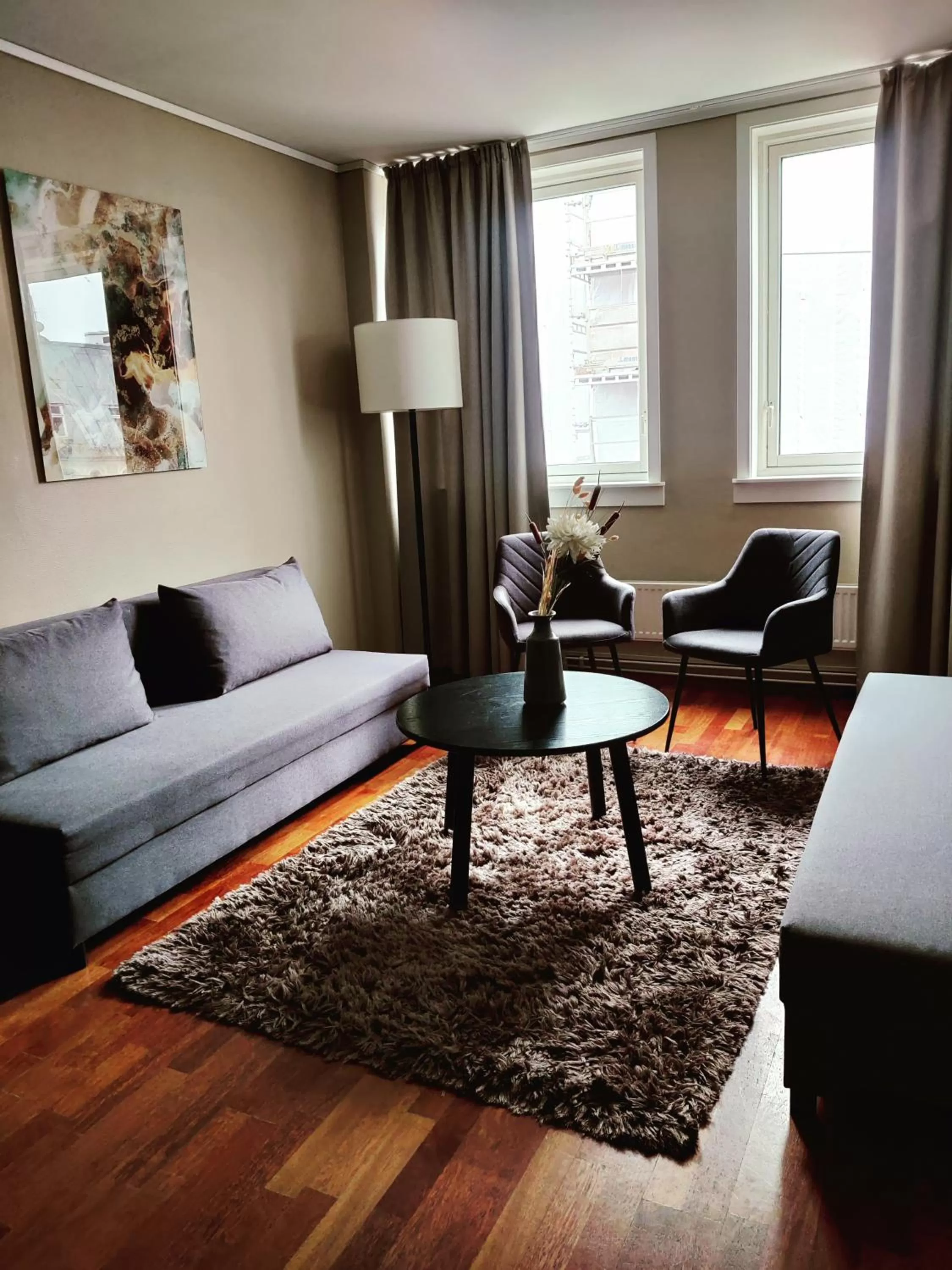 Bed in First Hotel Millennium