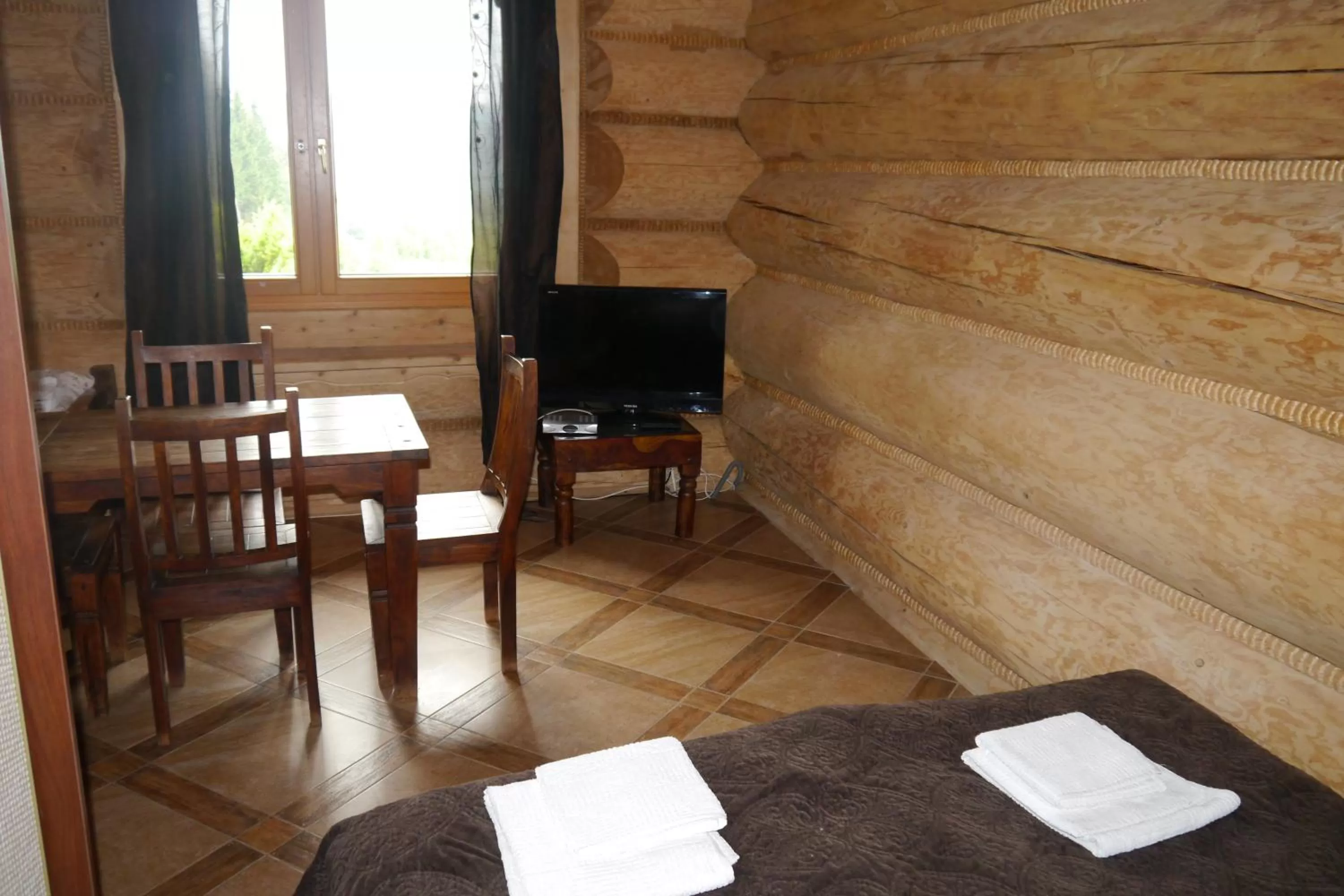 Bed, Seating Area in Góralski Dwór