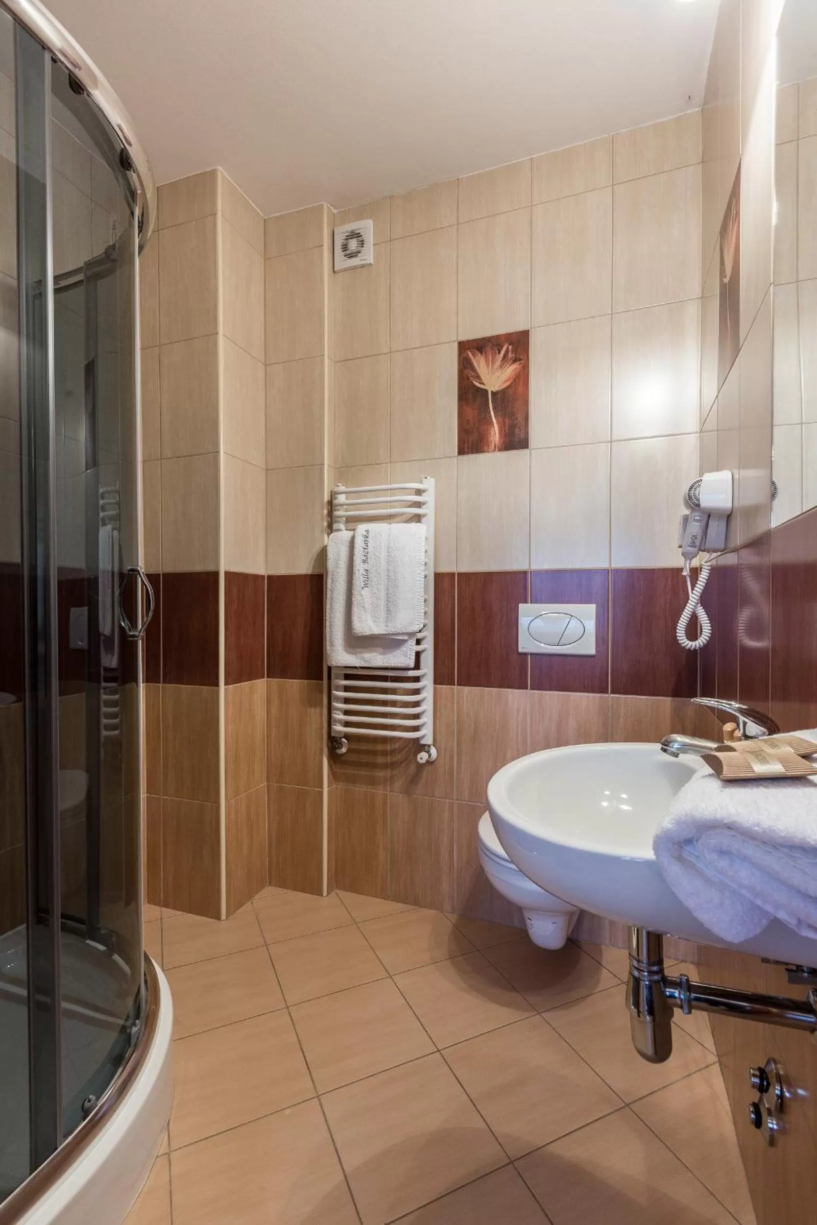 Bathroom in Willa Baciarka