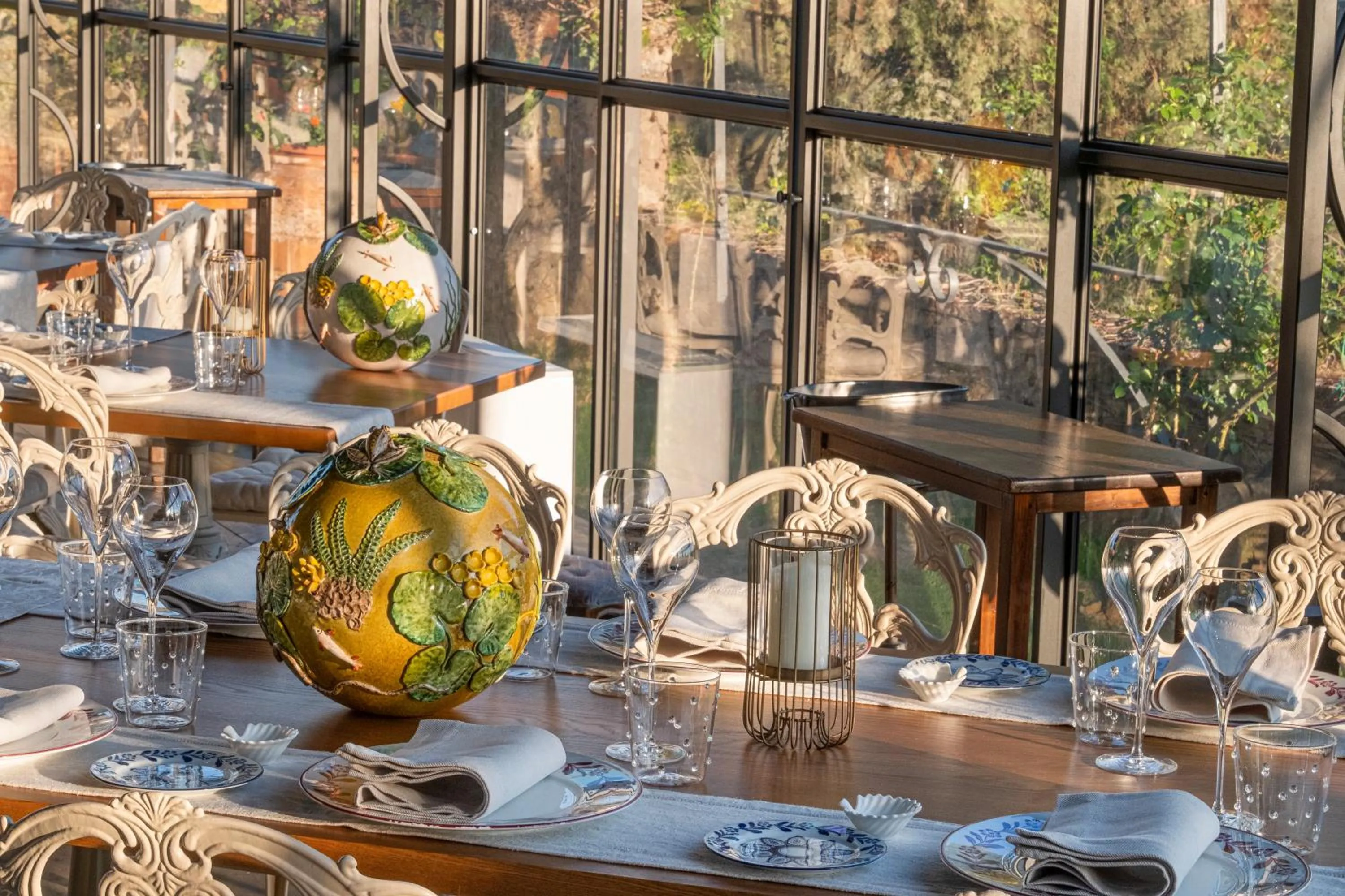 Restaurant/places to eat in Il Falconiere Relais & Spa