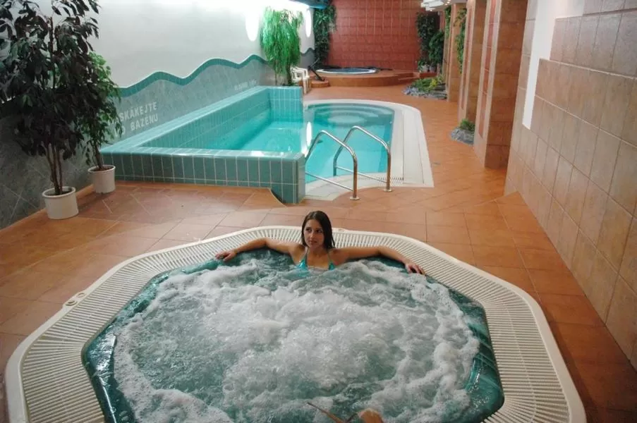 Hot Tub, Swimming Pool in Wellness Hotel Staré Město