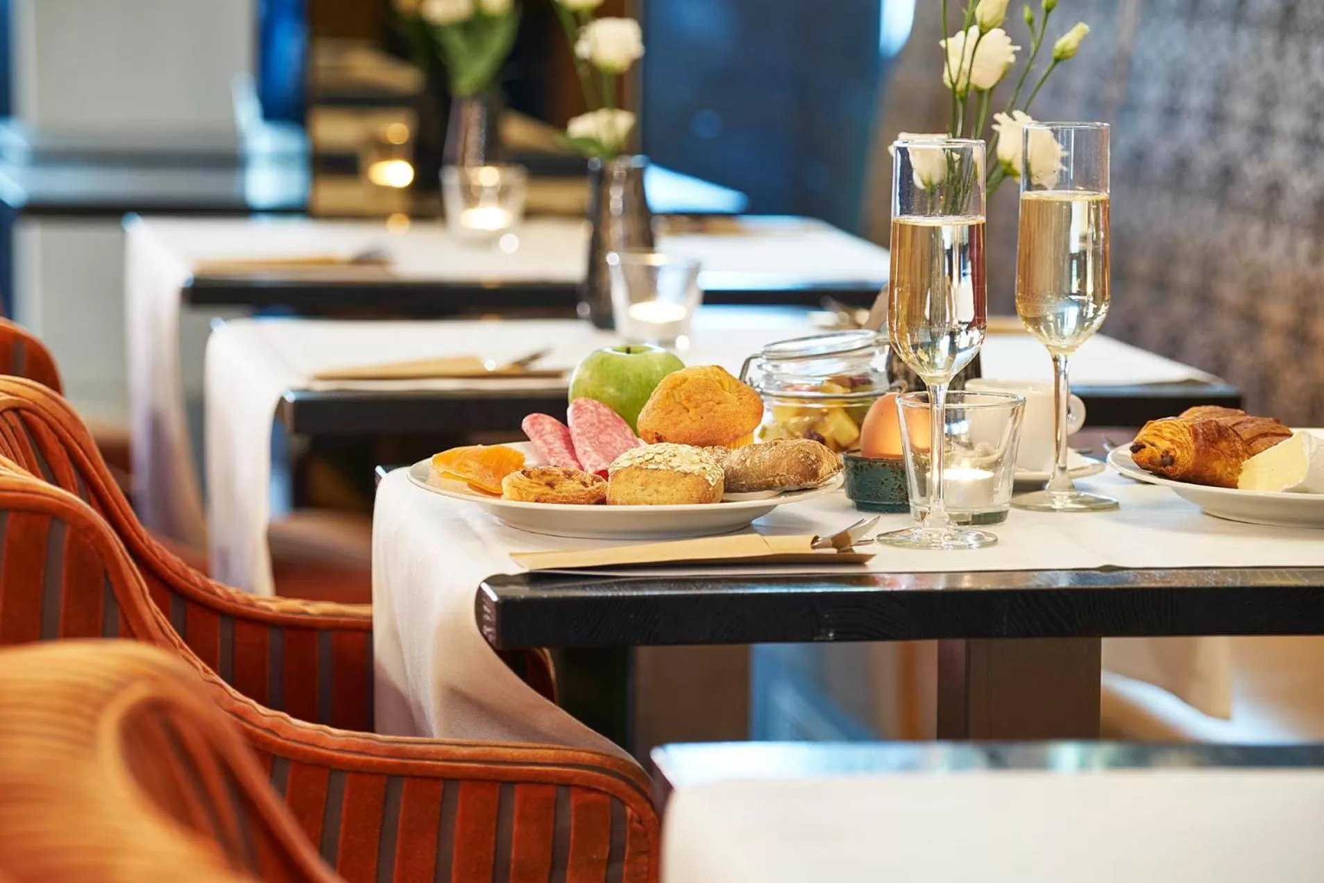 Breakfast in Saillant Hotel Maastricht City Centre - Auping Hotel Partner