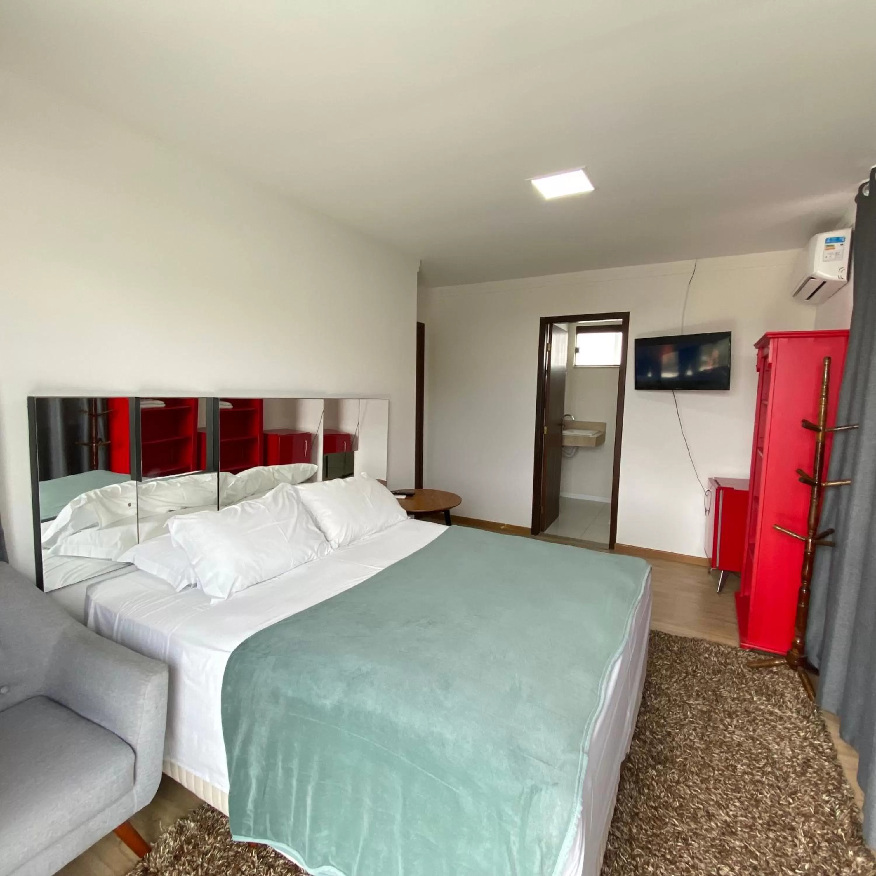 Bed in Pousada Casa da Praia