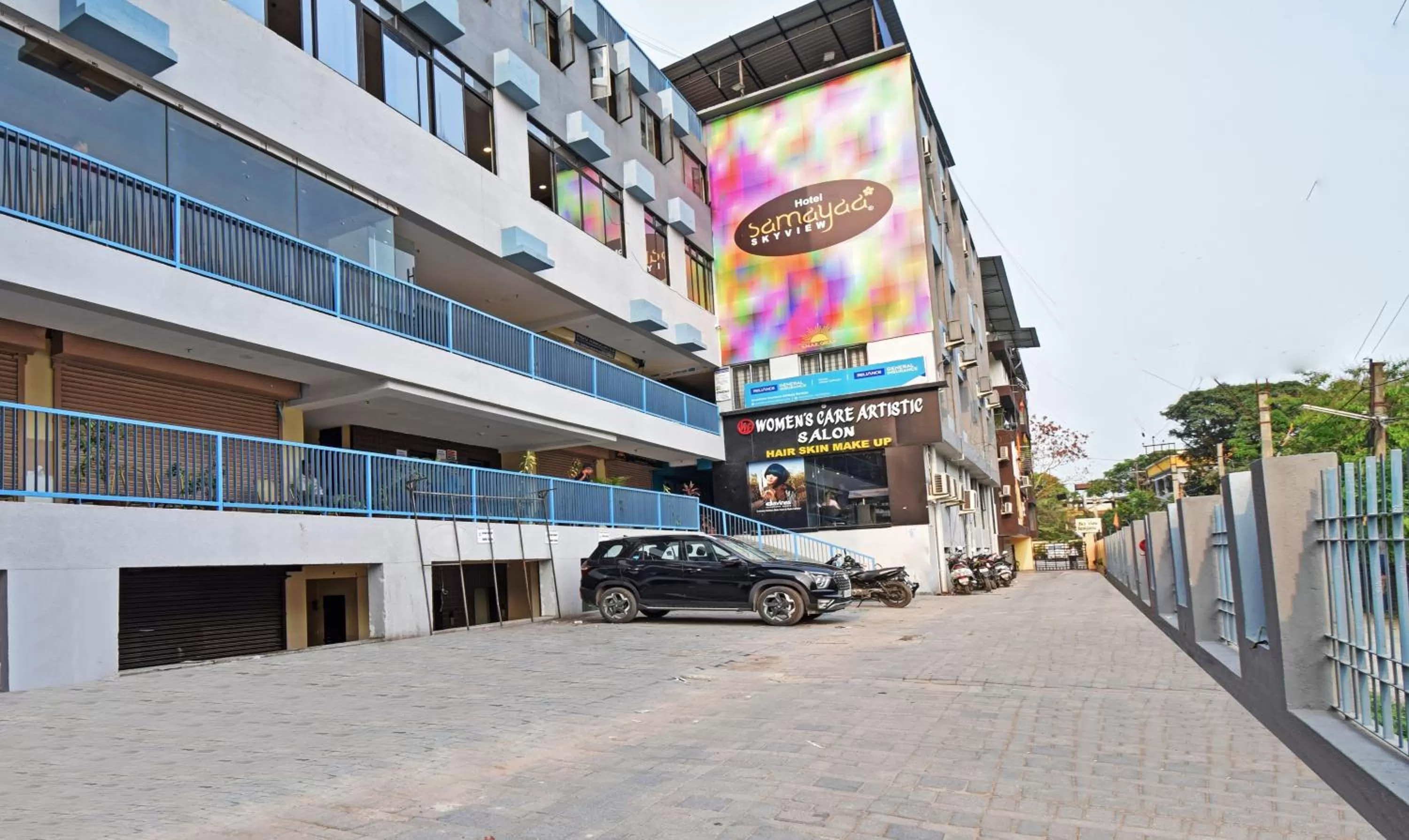 Parking in Treebo Sky Point