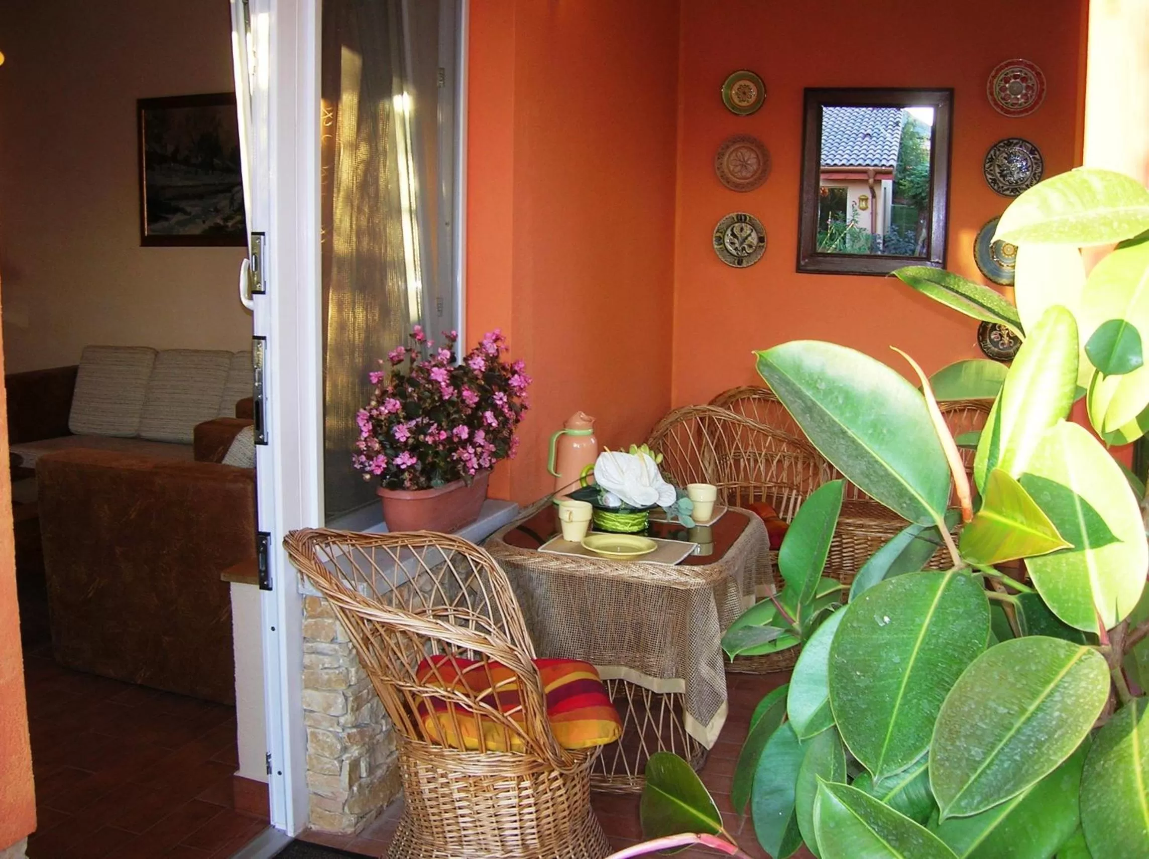 Balcony/Terrace in Green Park Villa