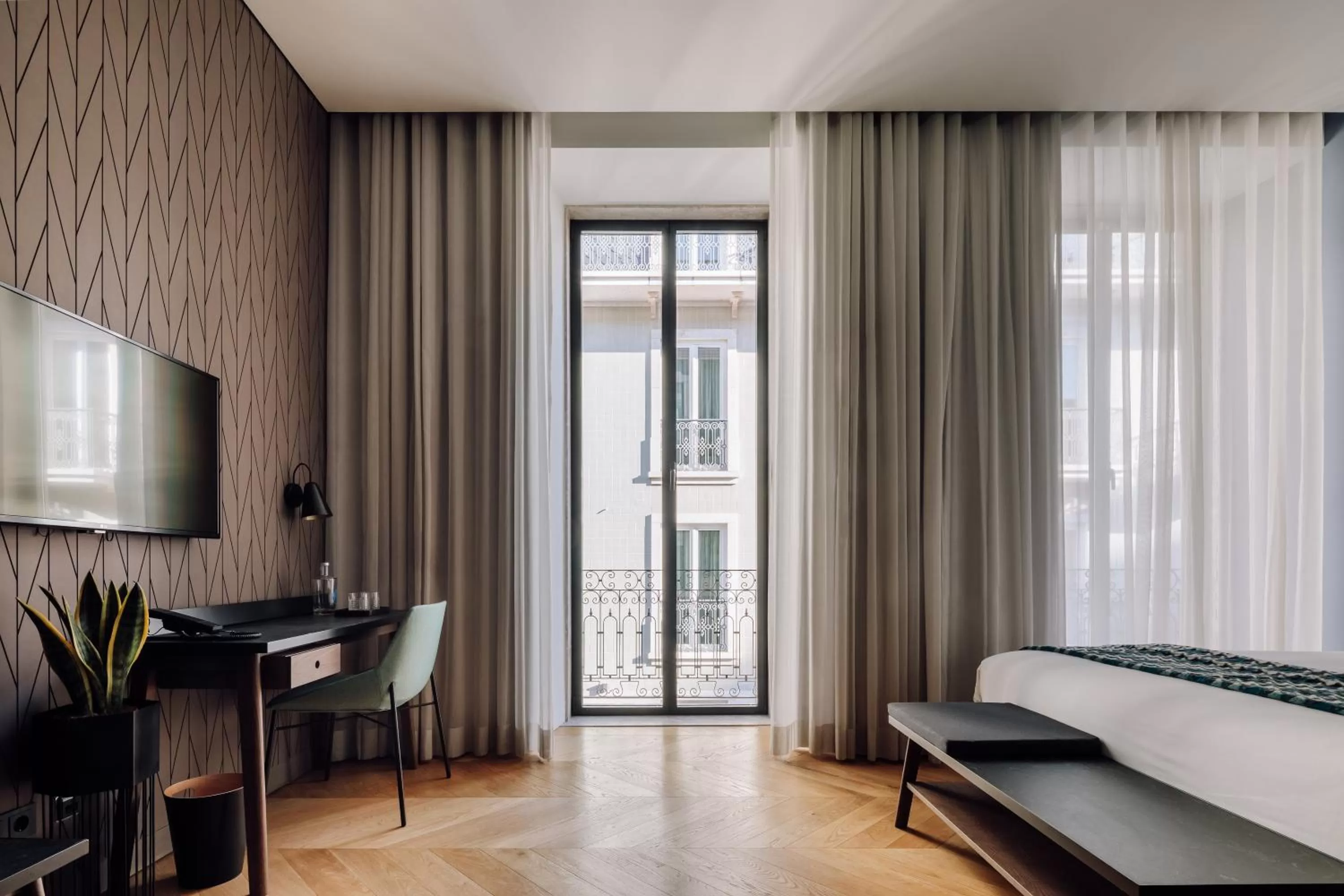 Seating area, Bed in Hotel Hotel - Member of Design Hotels